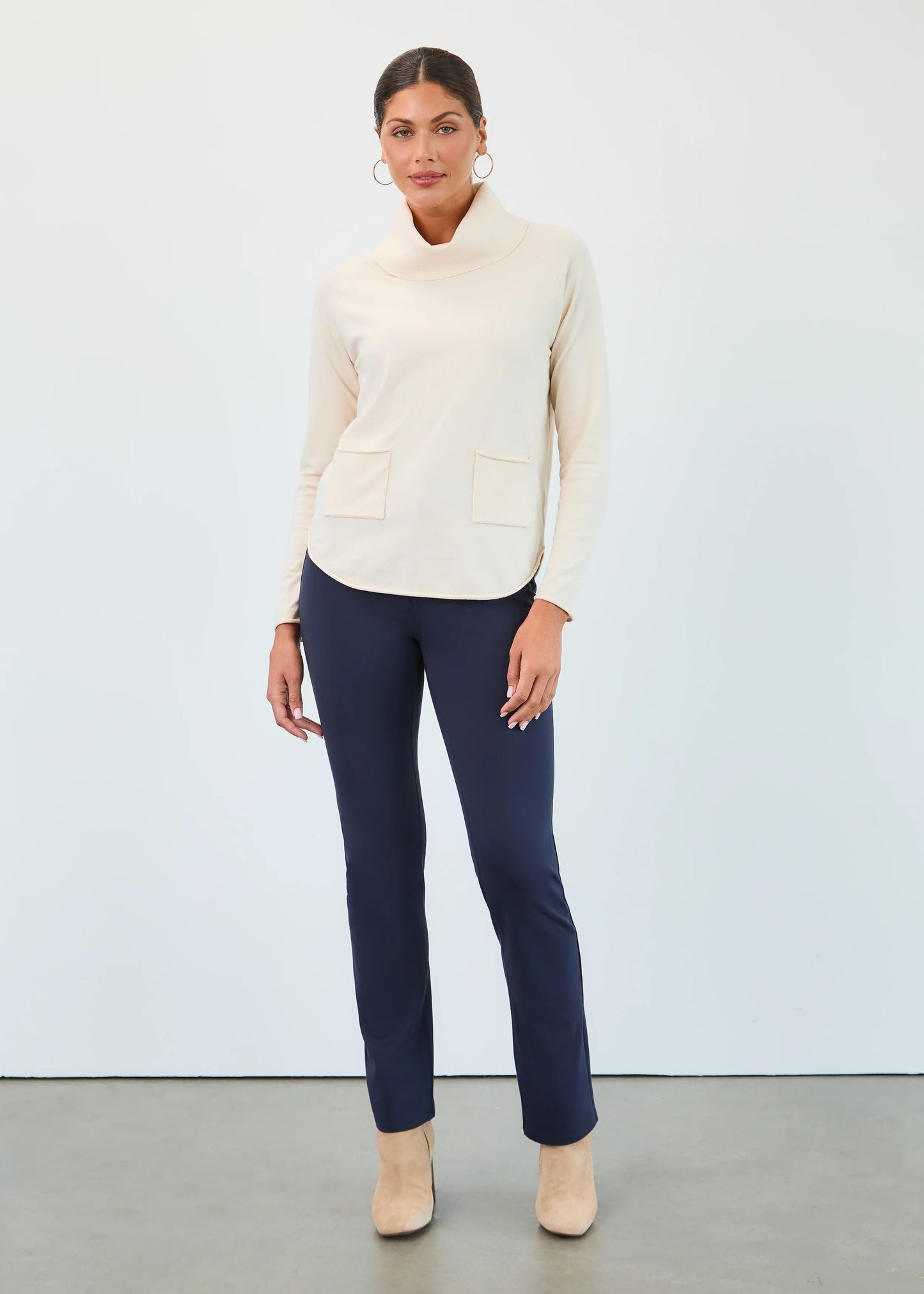 FDJ 1492212 Cowl Neck Sweater
