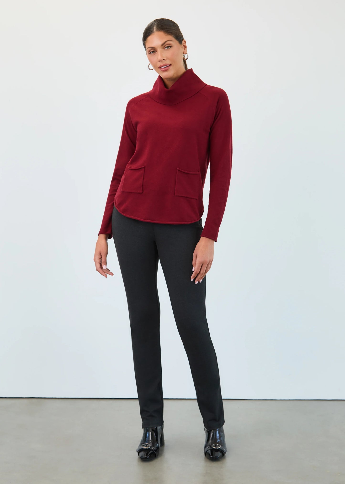 FDJ 1492212 Cowl Neck Sweater
