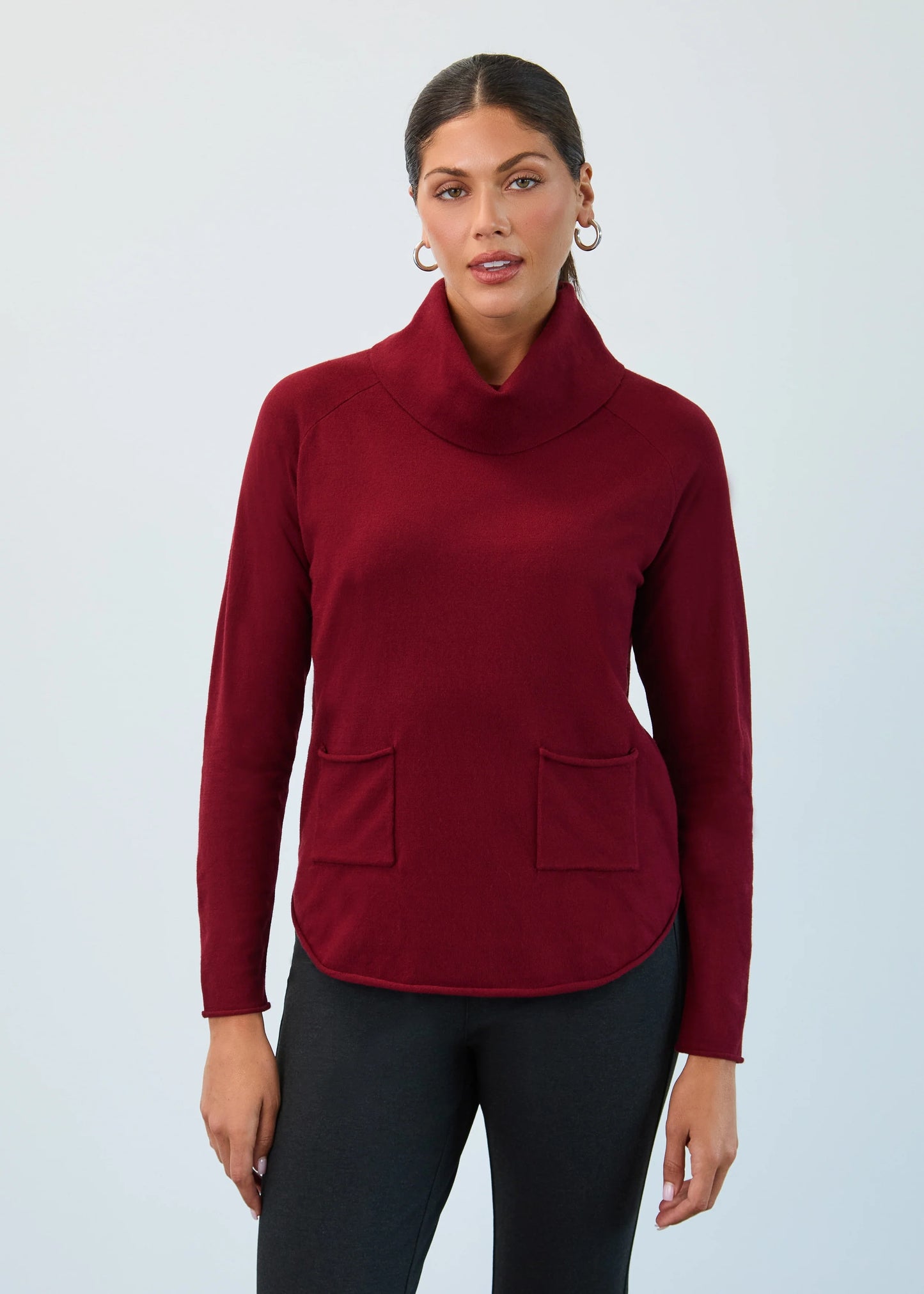 FDJ 1492212 Cowl Neck Sweater