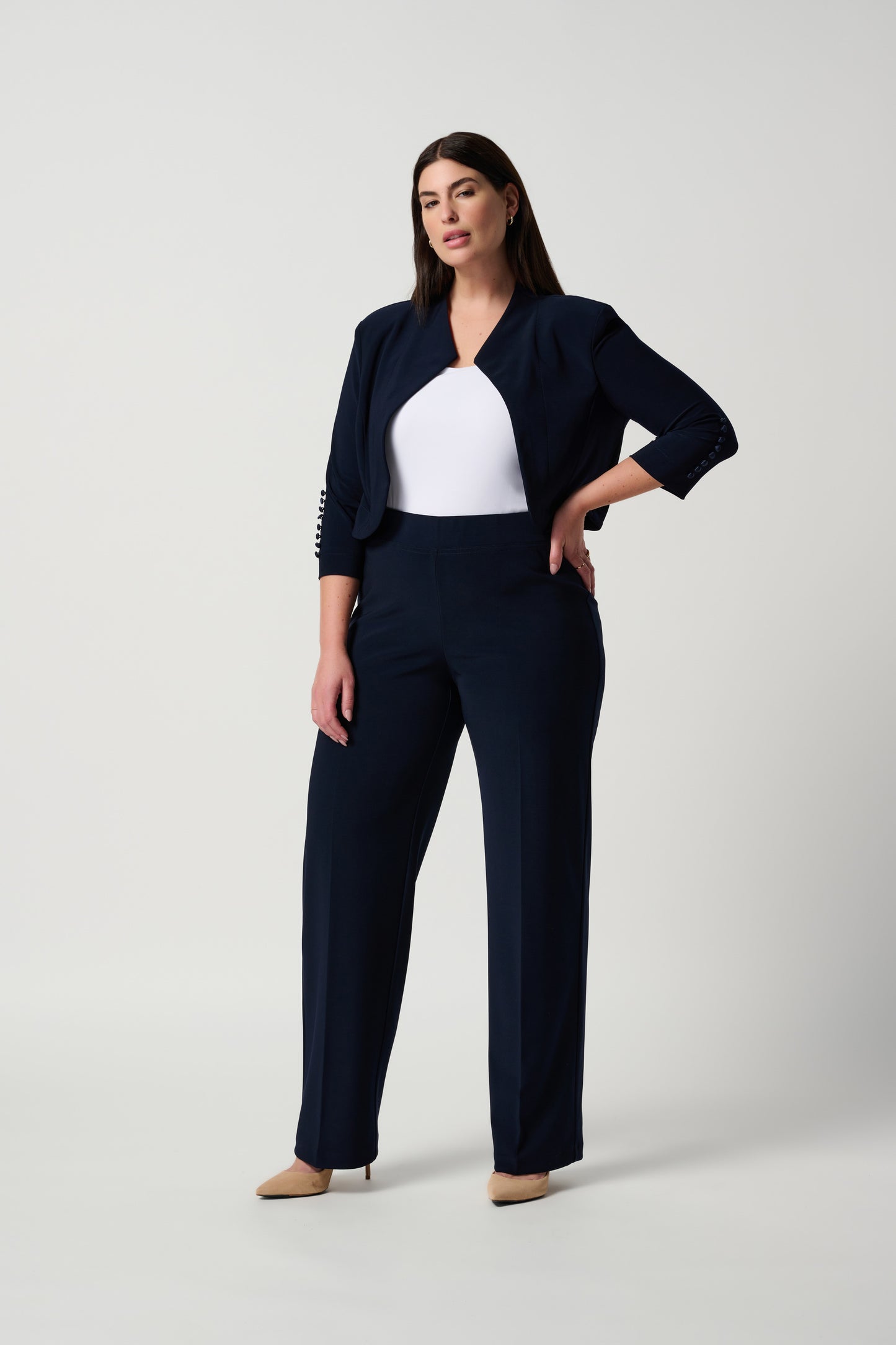 J.R 153088NOS Classic Wide Leg Pant