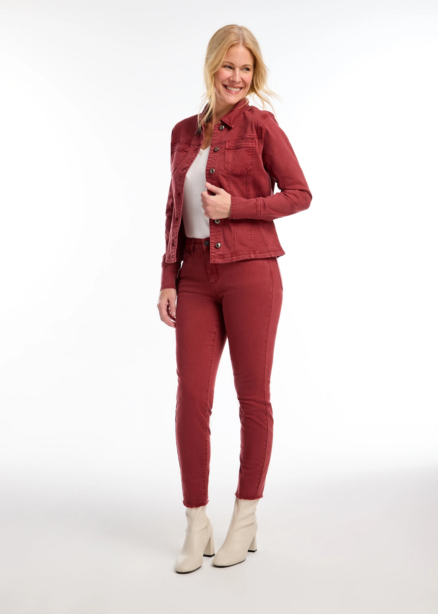 FDJ 1602511 Flare Crop Shacket