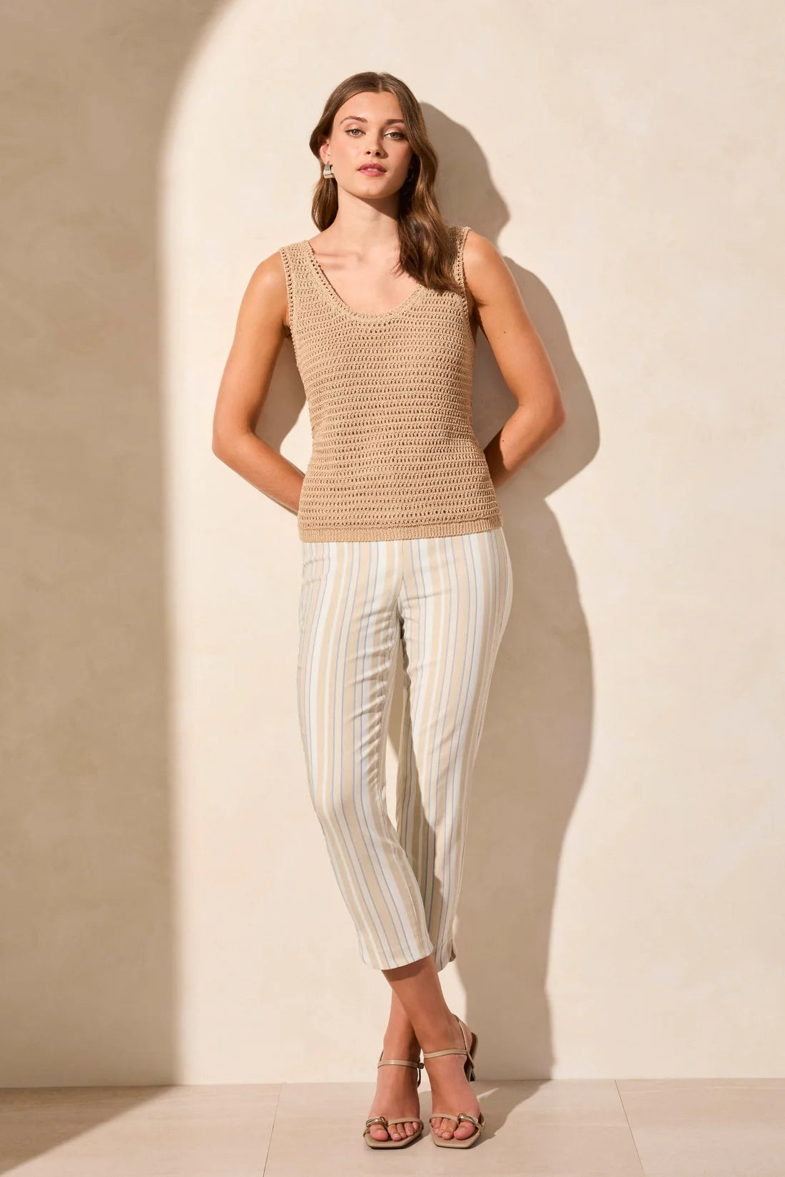 Tri 1741o Crochet Tank Top