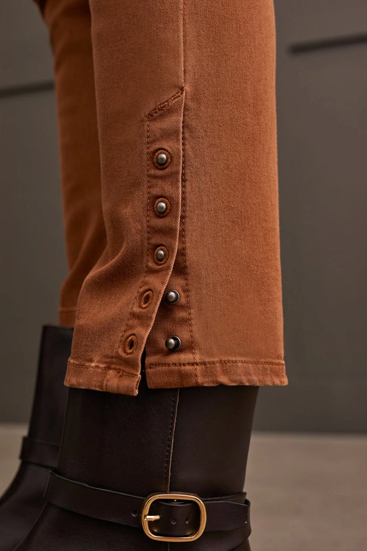 Tribal 1860O Comfort Stretch Pull-On Ankle Pant