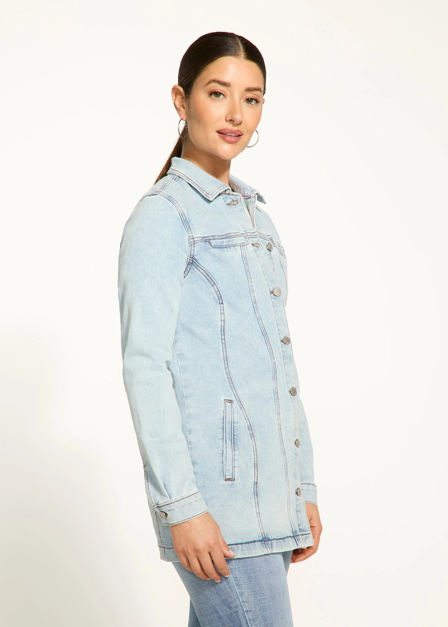 FDJ 1897075 Long Denim Jacket