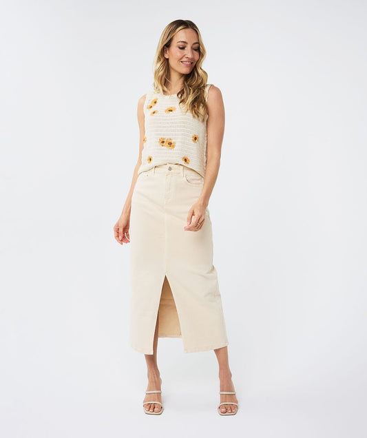 Esq 2201 Flower Embroidered Camisole