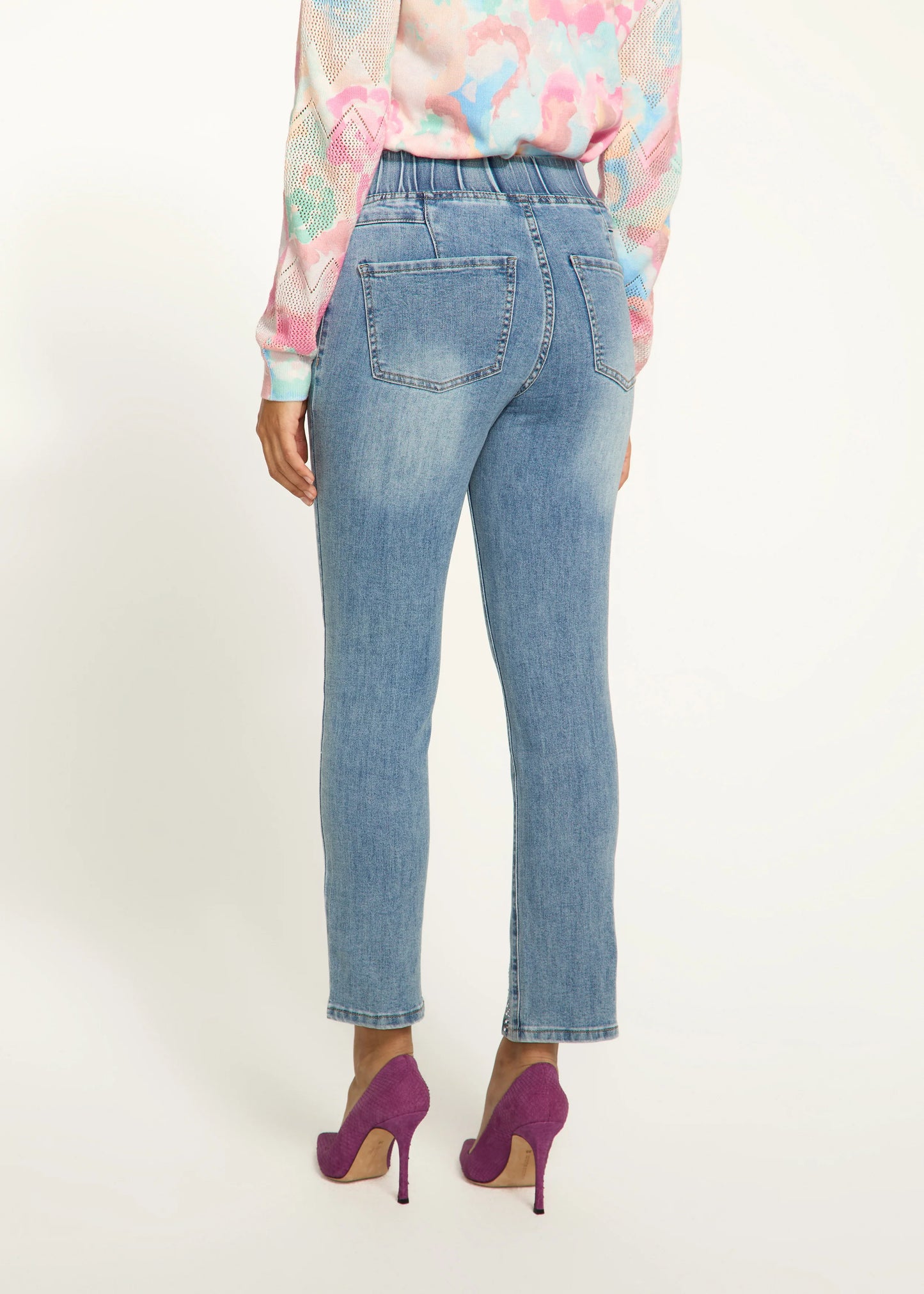 FDJ 2219727 Pull-On Pencil Ankle Denim