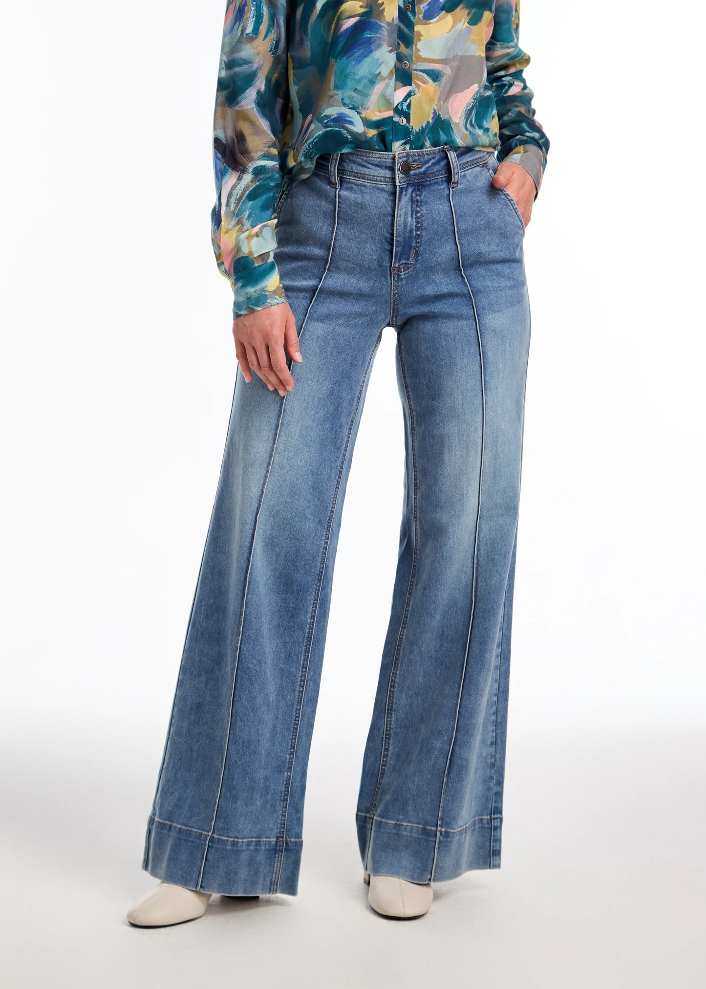 FDJ 2313843 Olivia Wide Leg Trouser