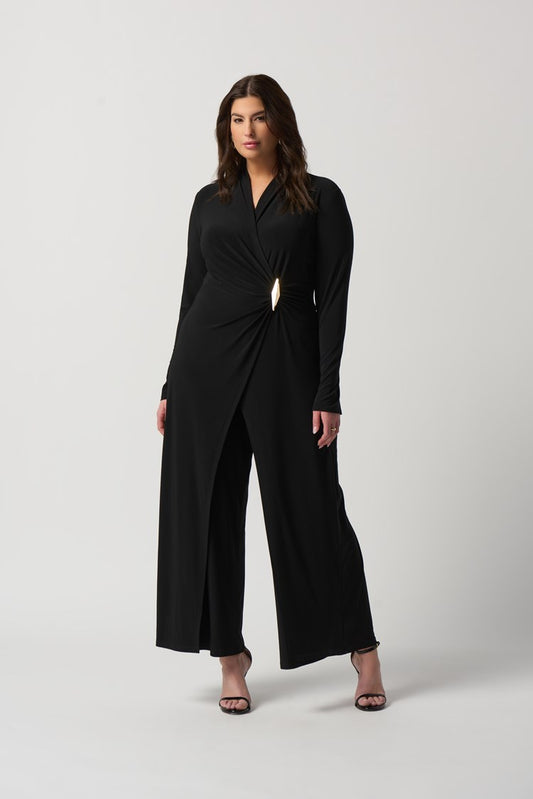 J.R 233097 Wrap Culotte Jumpsuit