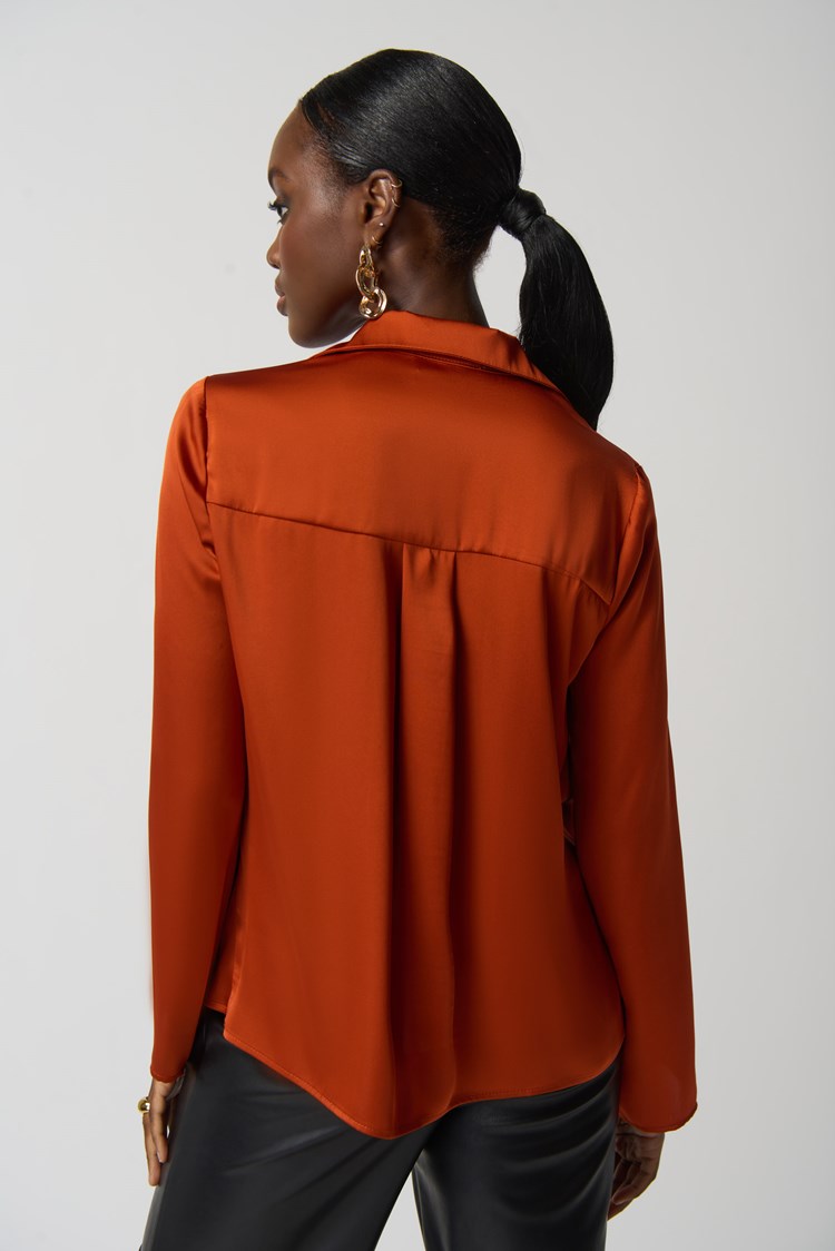 J.R 233136 Satin Blouse