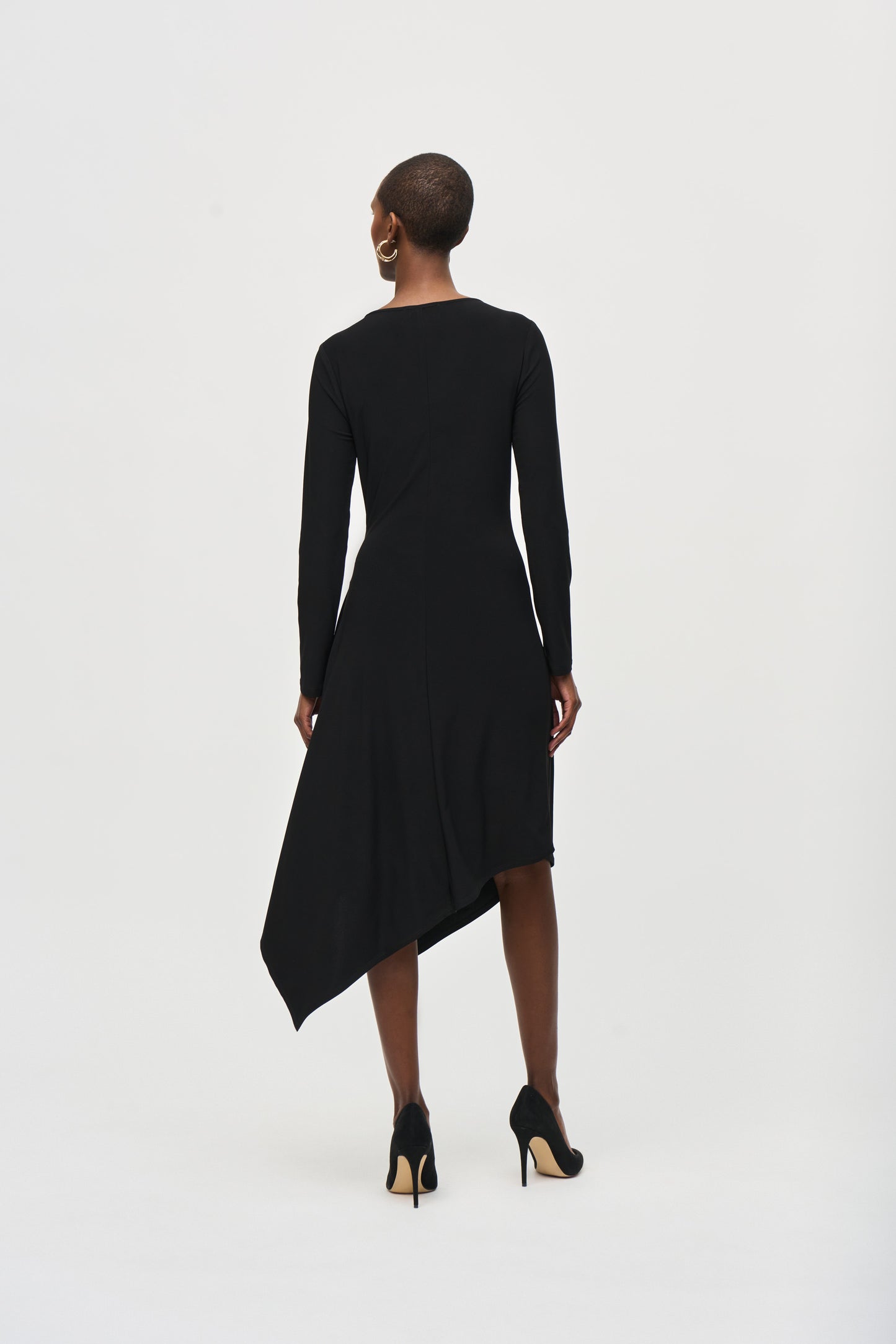 J.R 243153 Silky Knit Fit And Flare Dress