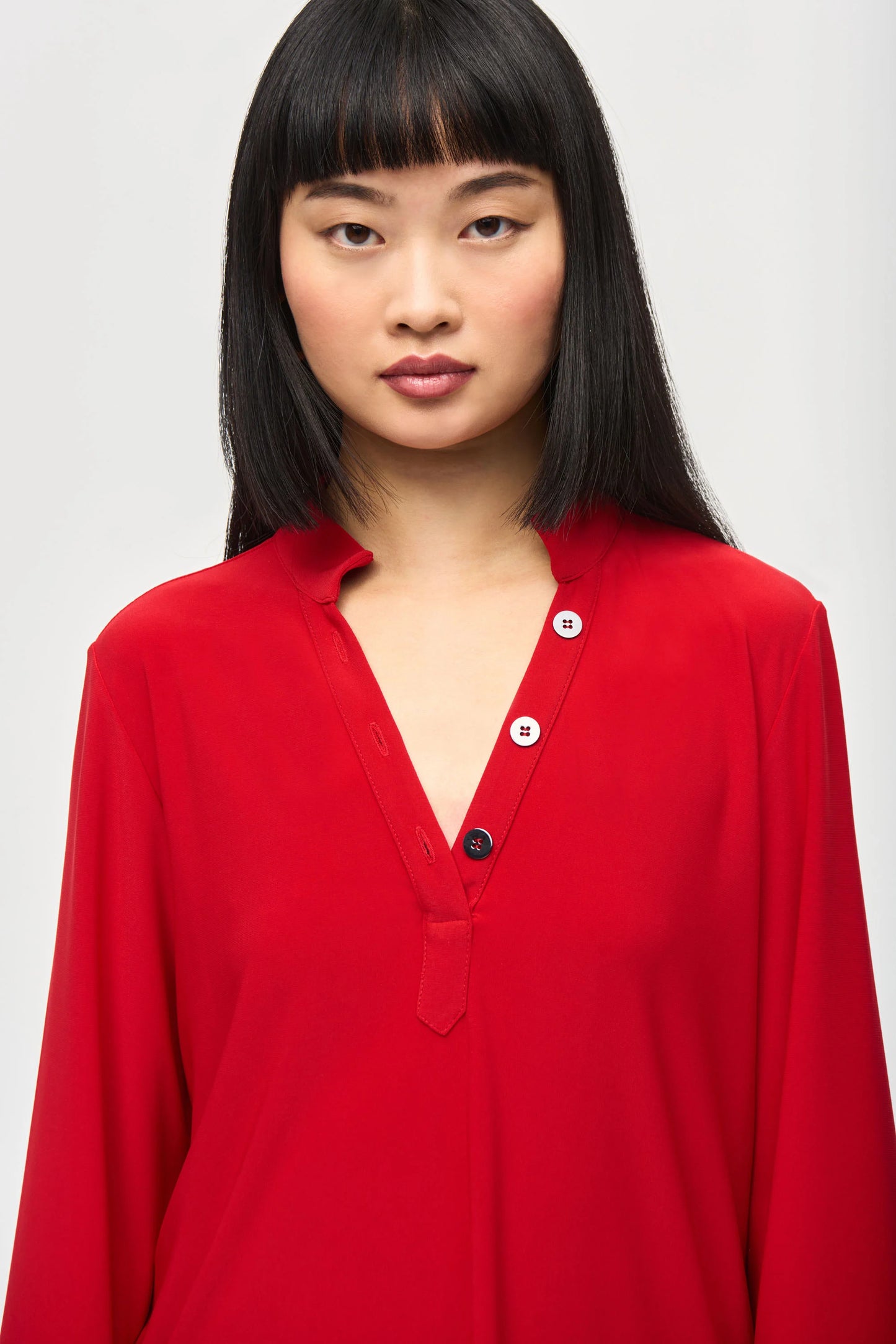 J.R 243187 Silky Knit Trapeze Tunic