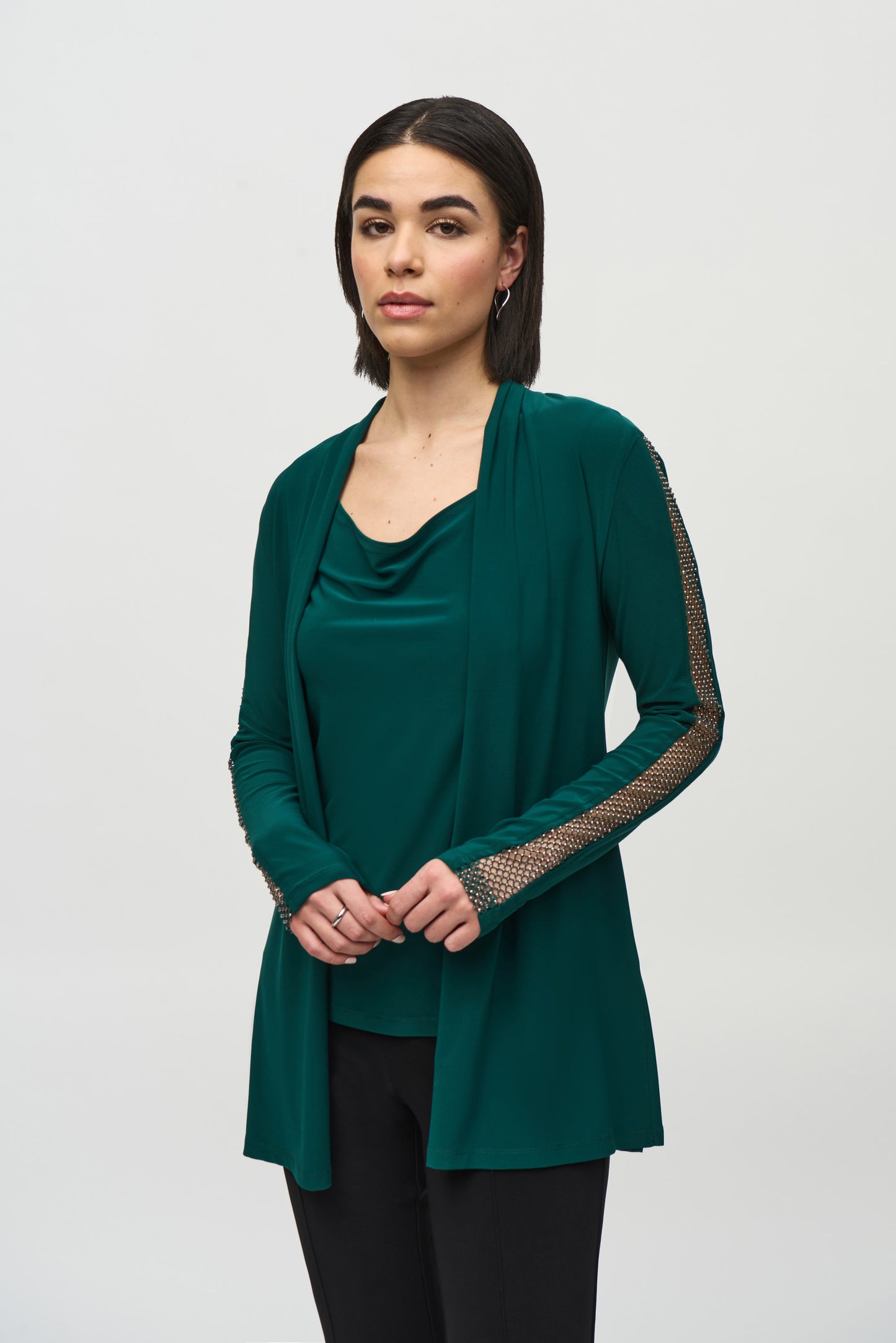 J.R 244170 Silky Knit Cover-Up and Cami Set
