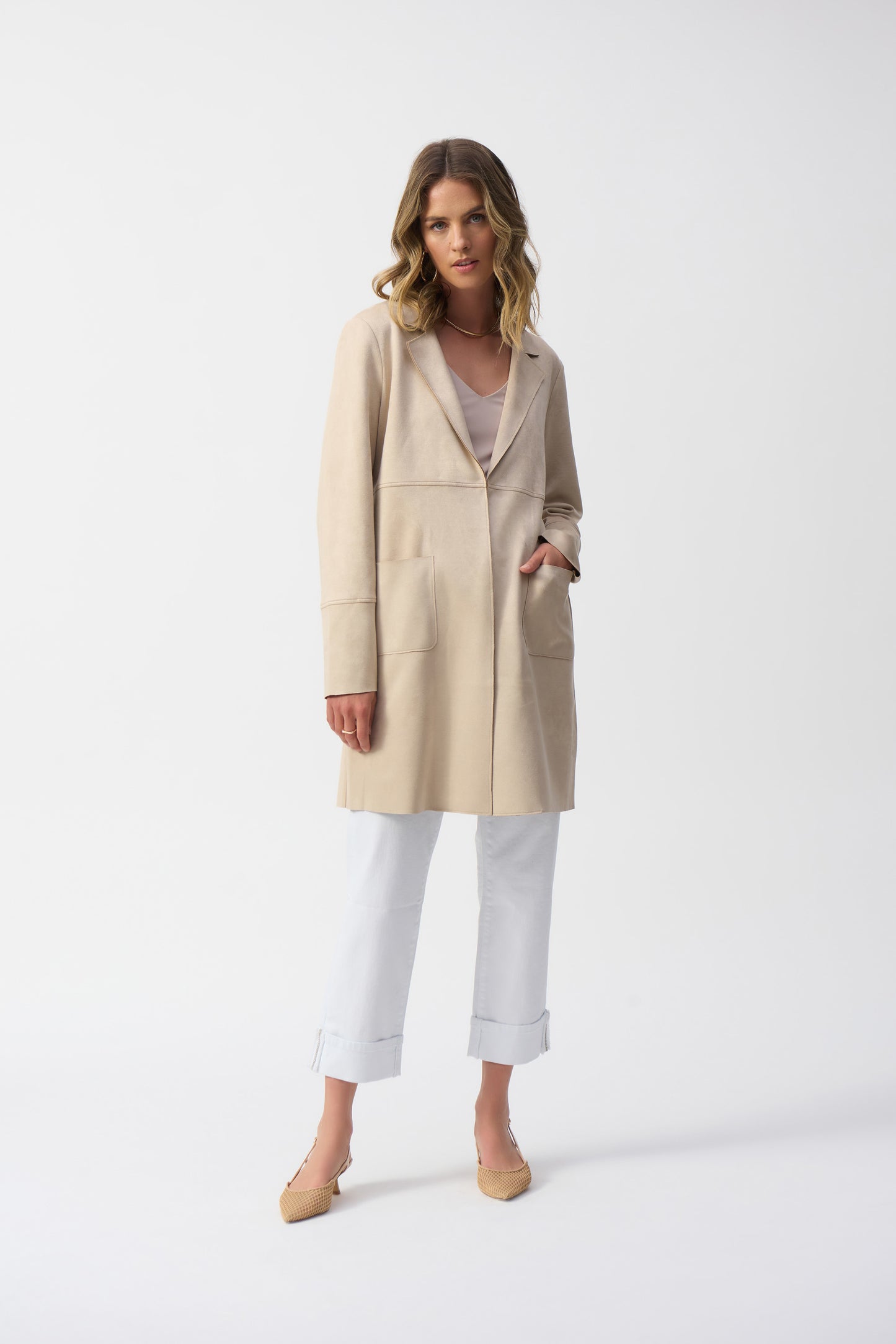 J.R 251941 Scuba Suede Straight Jacket
