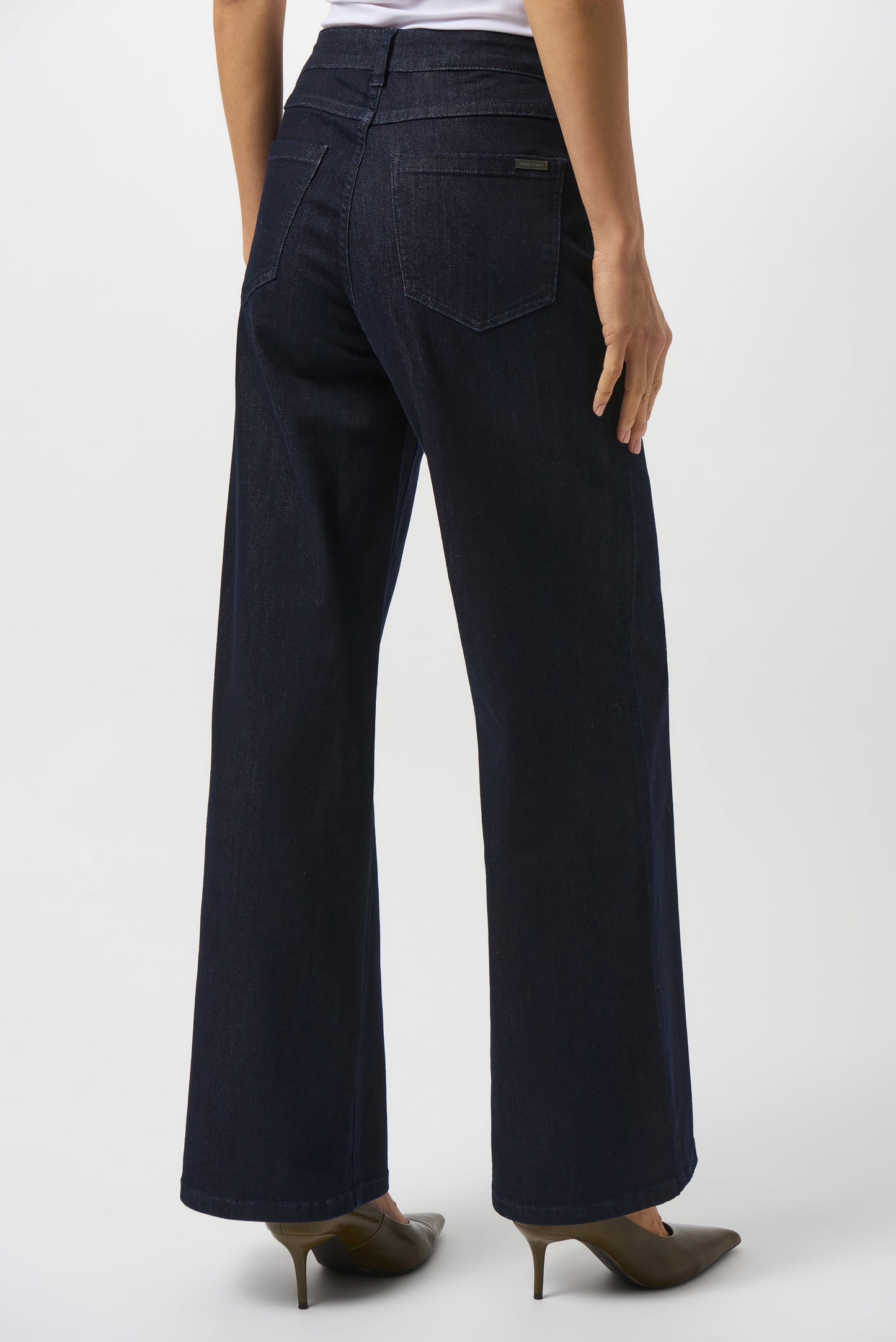 J.R 251968F25 Goldie Classic Wide-Leg Stretch Jeans