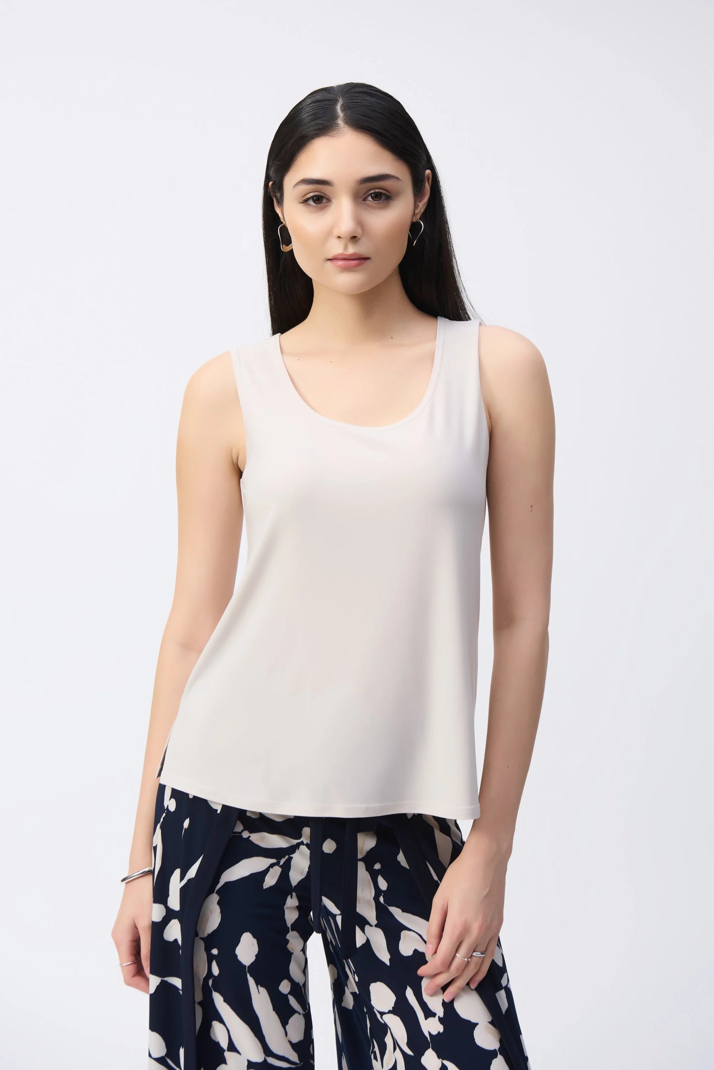 J.R 251970 Silky Knit Scoop Neck Camisole