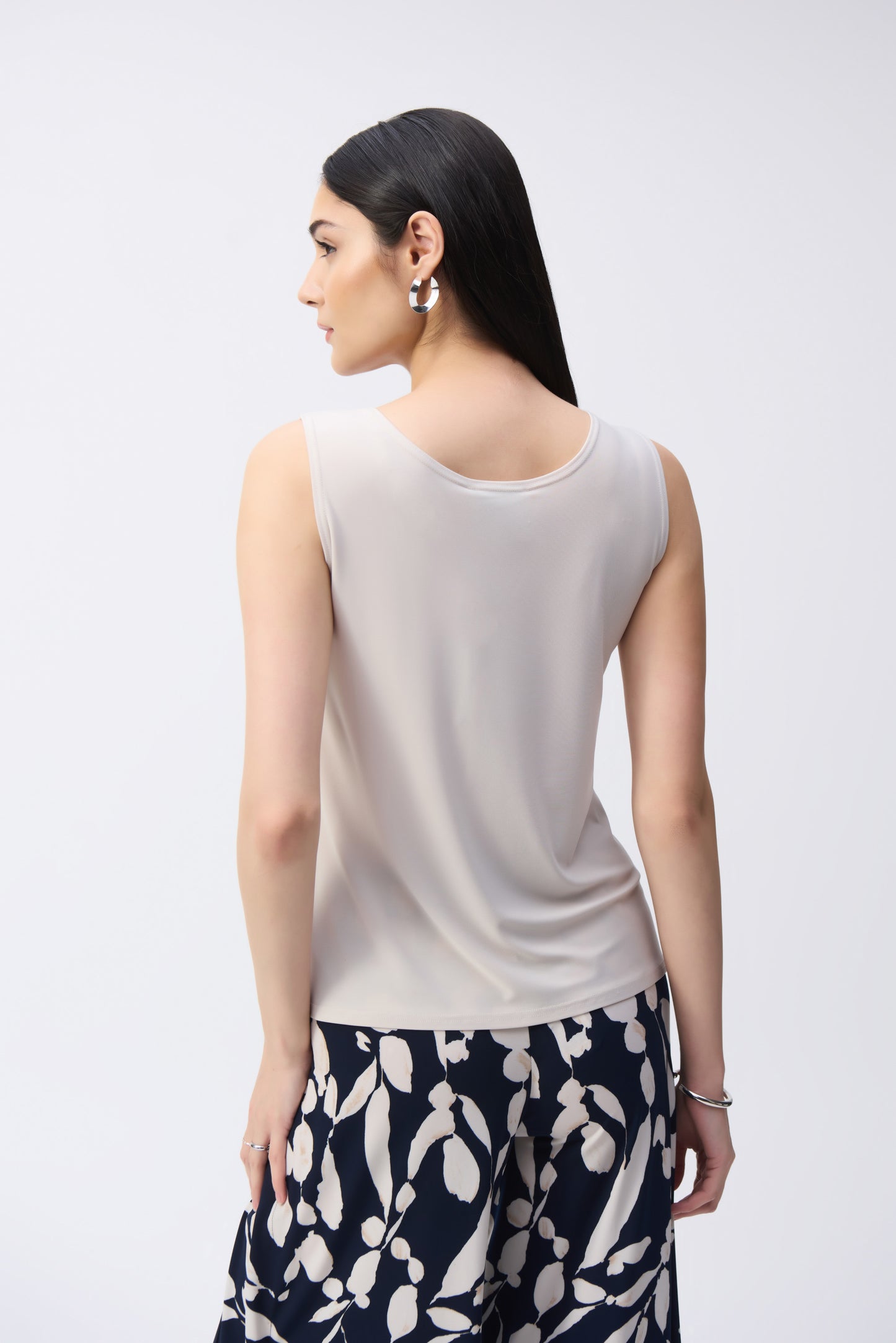 J.R 251970 Silky Knit Scoop Neck Camisole