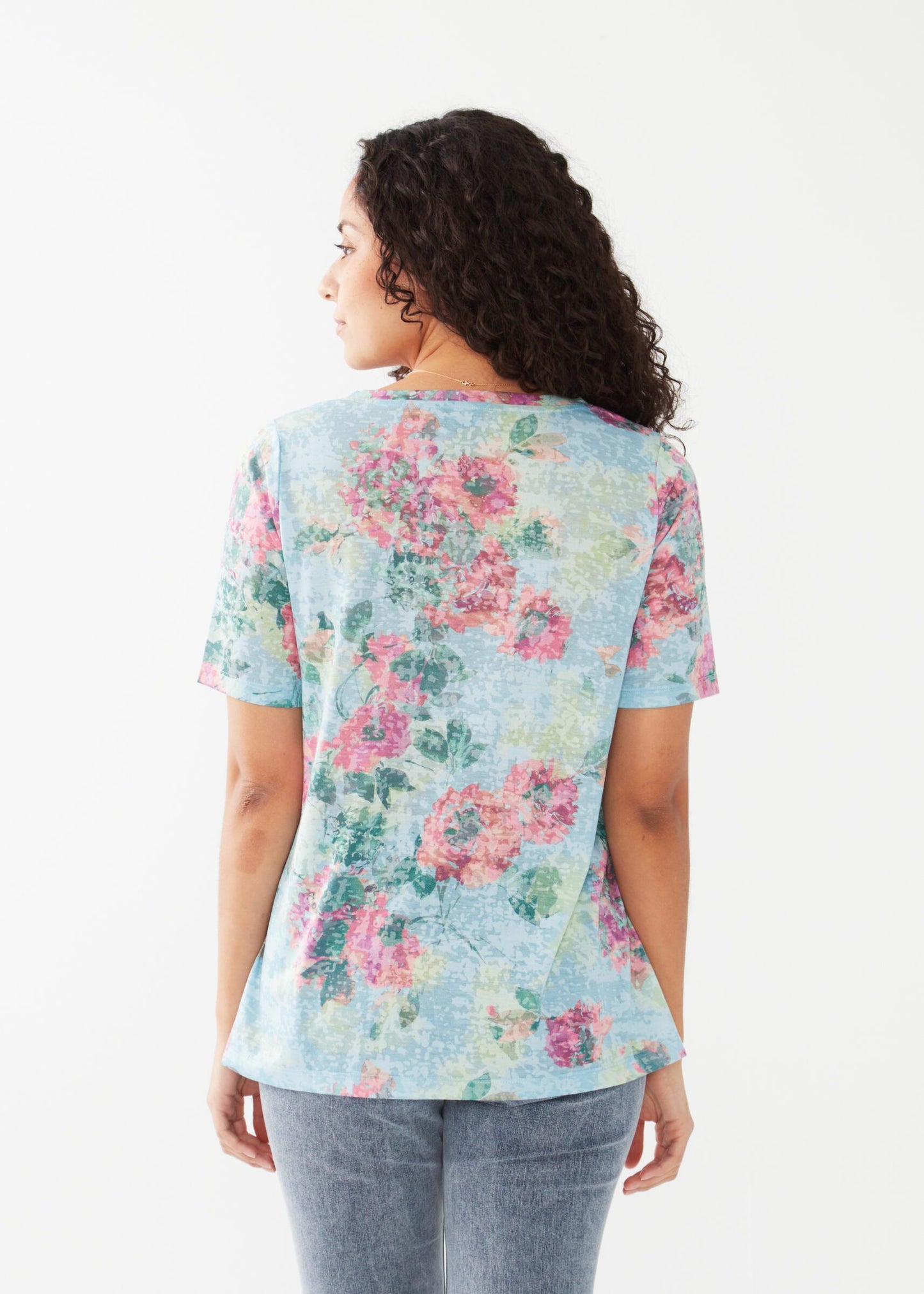 FDJ 3327844 V-Neck Top