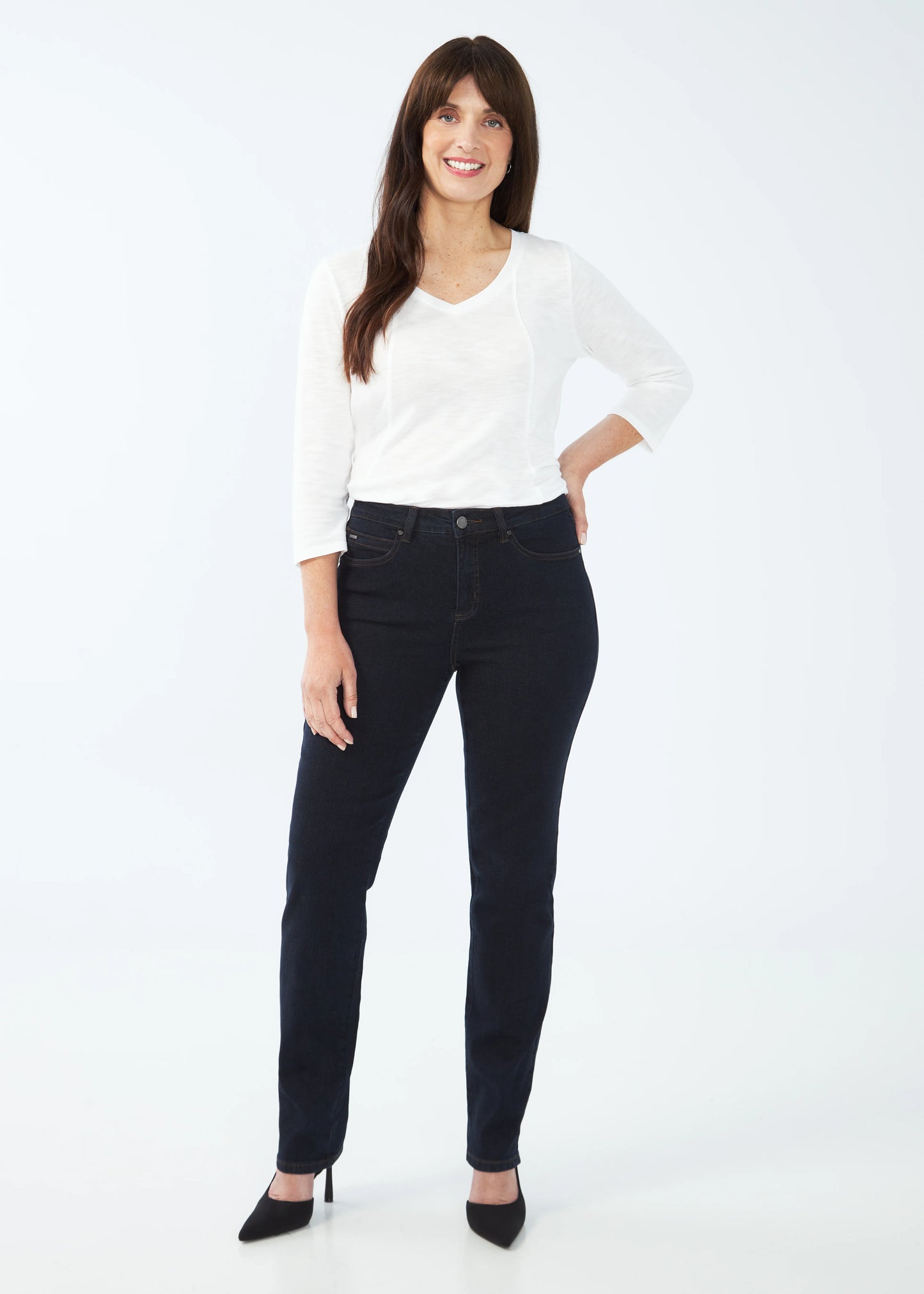 FDJ 4967002 Petite Olivia Straight Leg