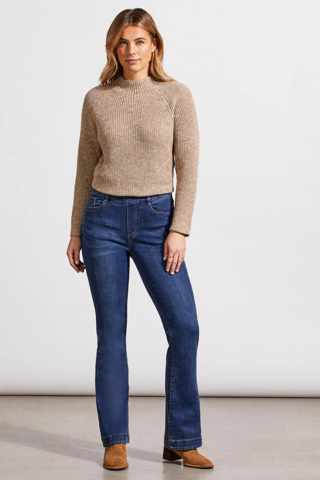 Tri 5562O Audrey Pull-On Flare Jeans