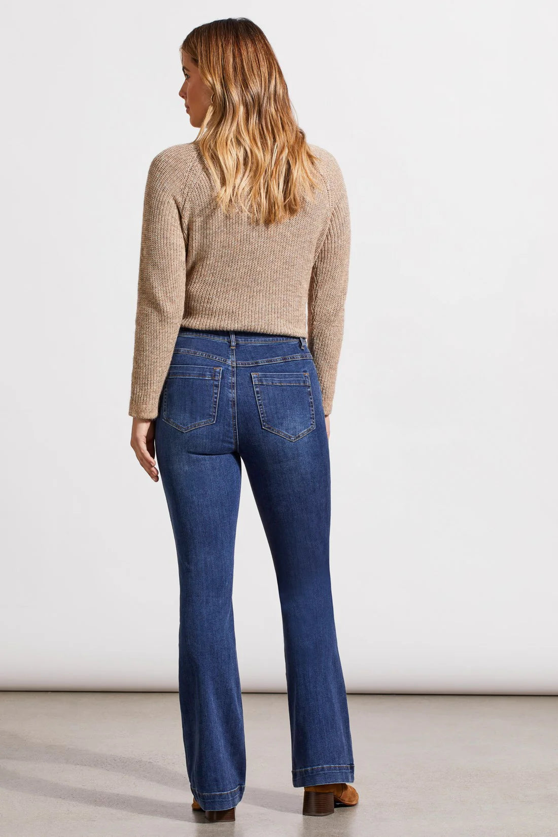 Tri 5562O Audrey Pull-On Flare Jeans