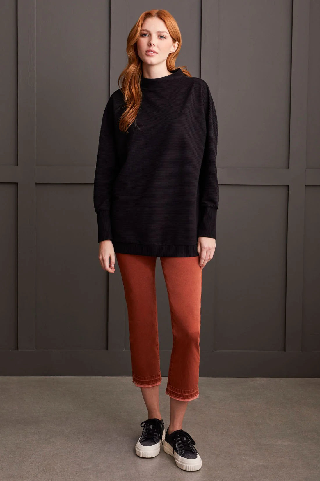 Tri 5613O Funnel Neck Tunic