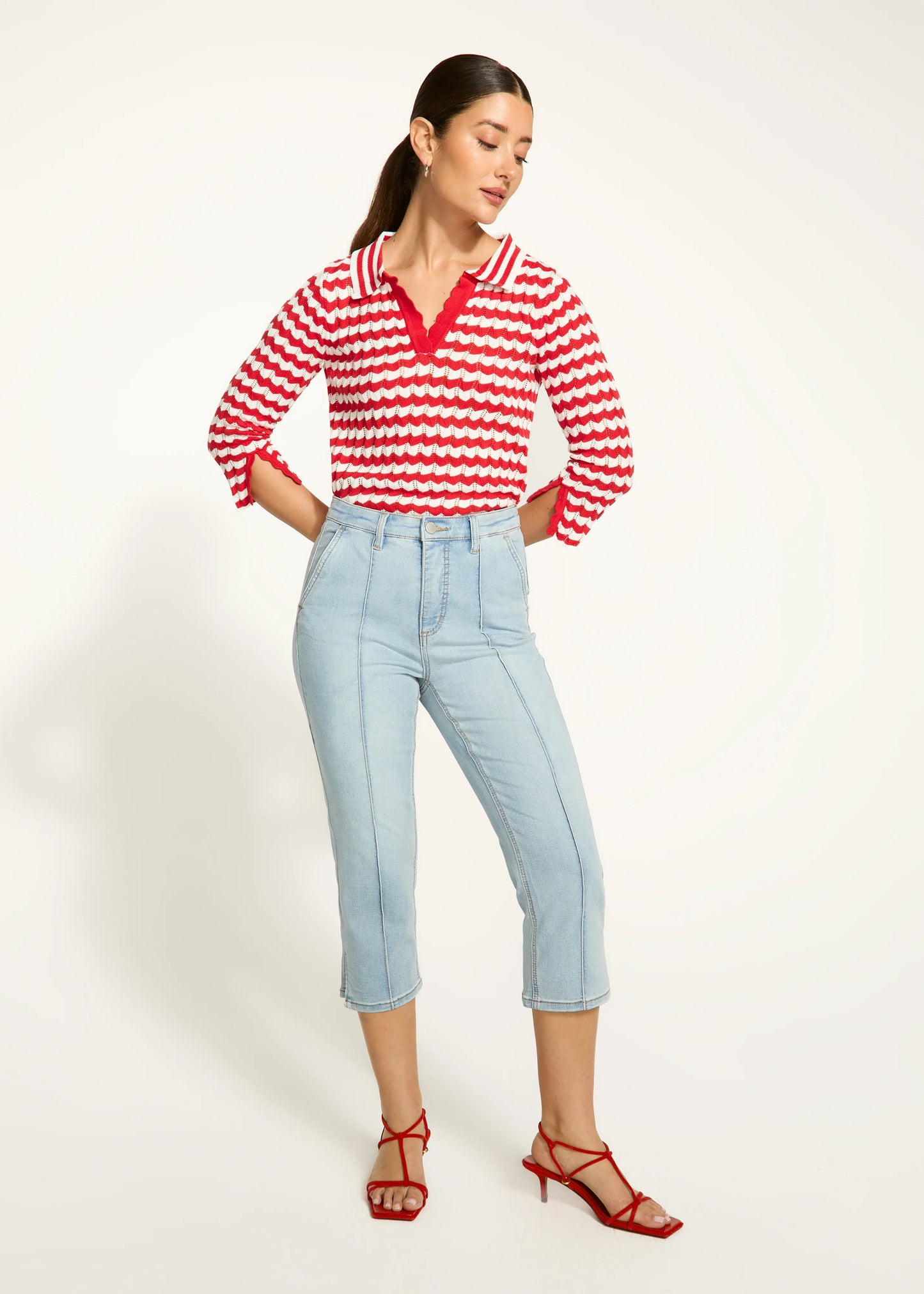 FDJ 6773809 Suzanne Capri Denim