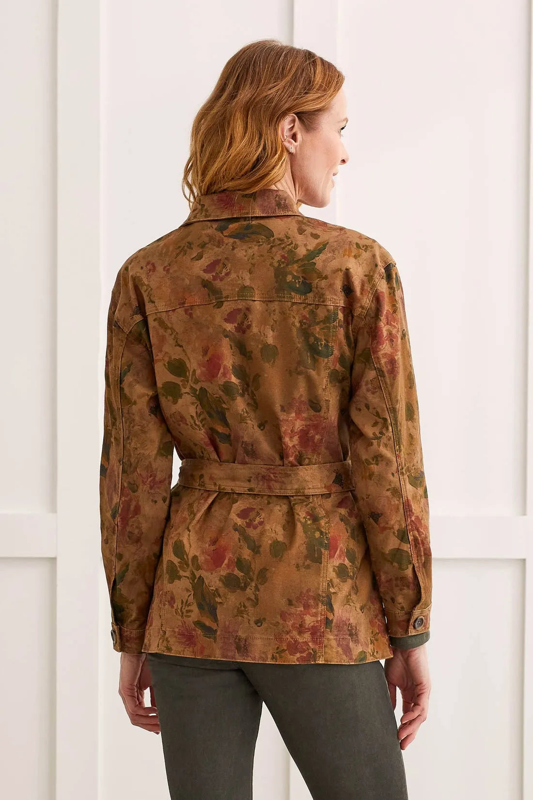 Tri 7991O Tie-Waist Jacket