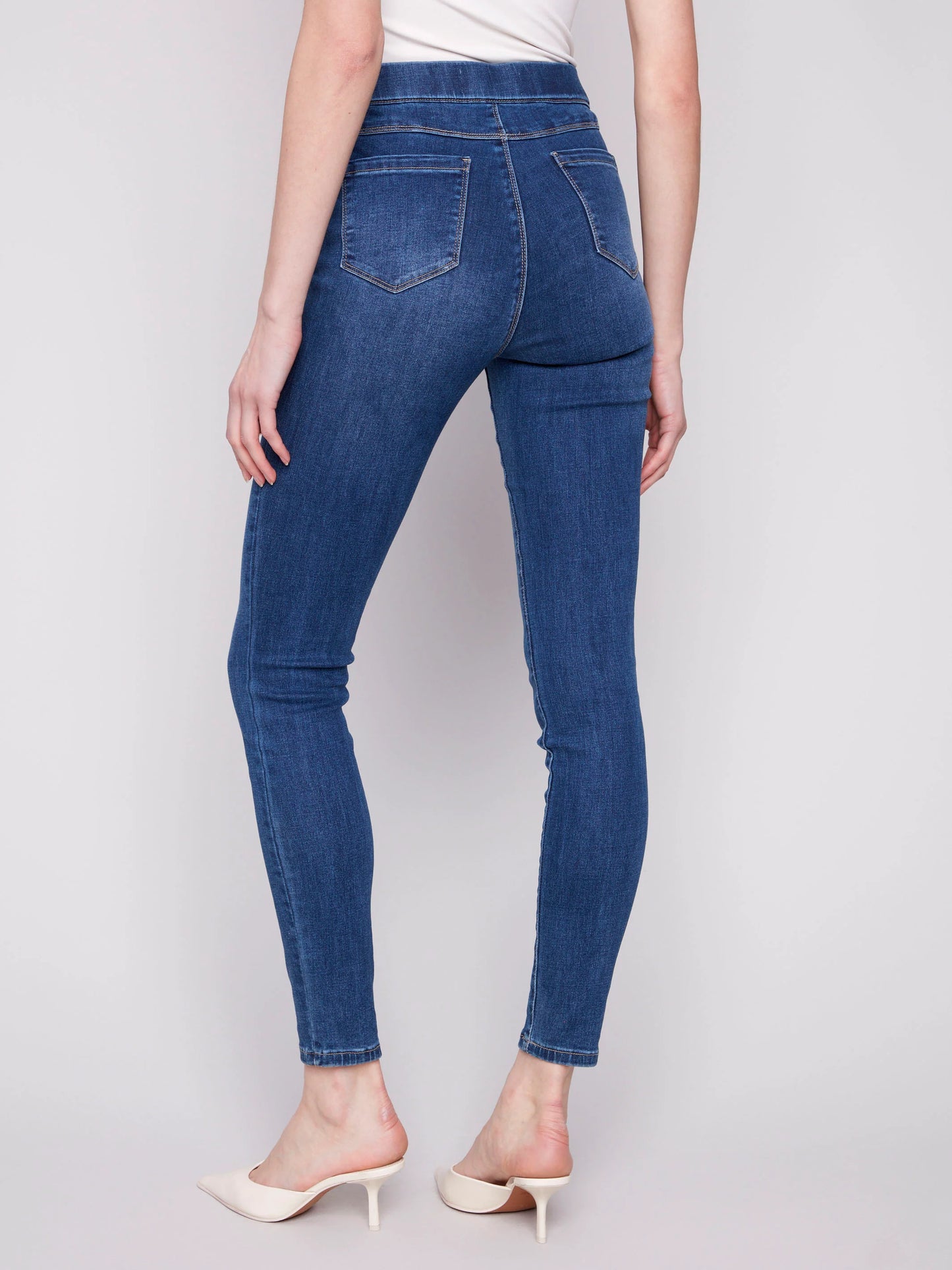 C.B C5125S Denim Pull-On Pants