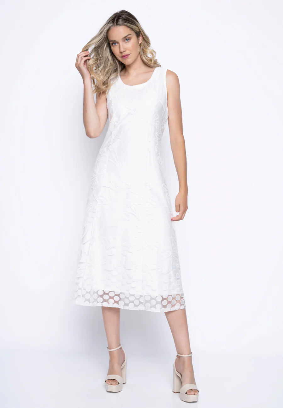 Pic GC646 Sleeveless Mesh Dress