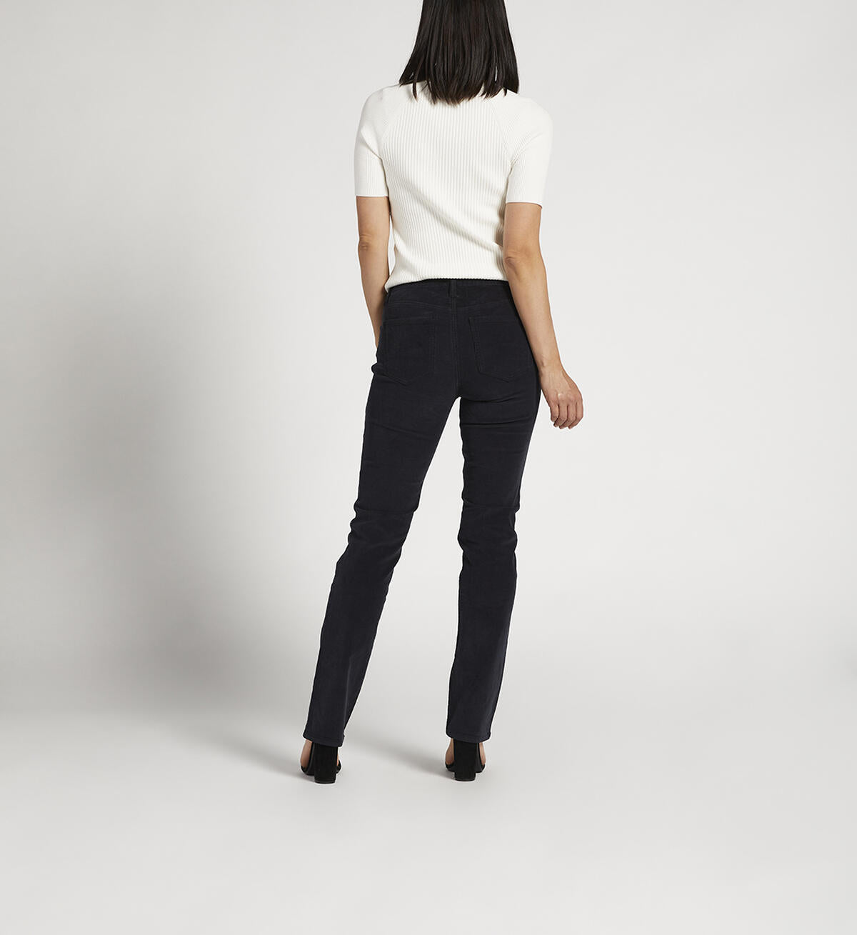 Jag Ruby Cord Mid Rise Straight Leg Pants