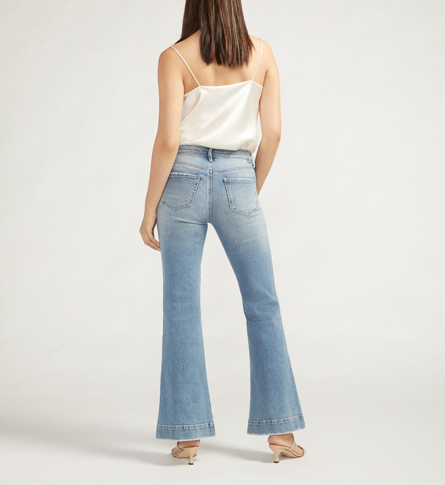 Jag J2972SAT259 Kait Mid Rise Flare Leg Jeans