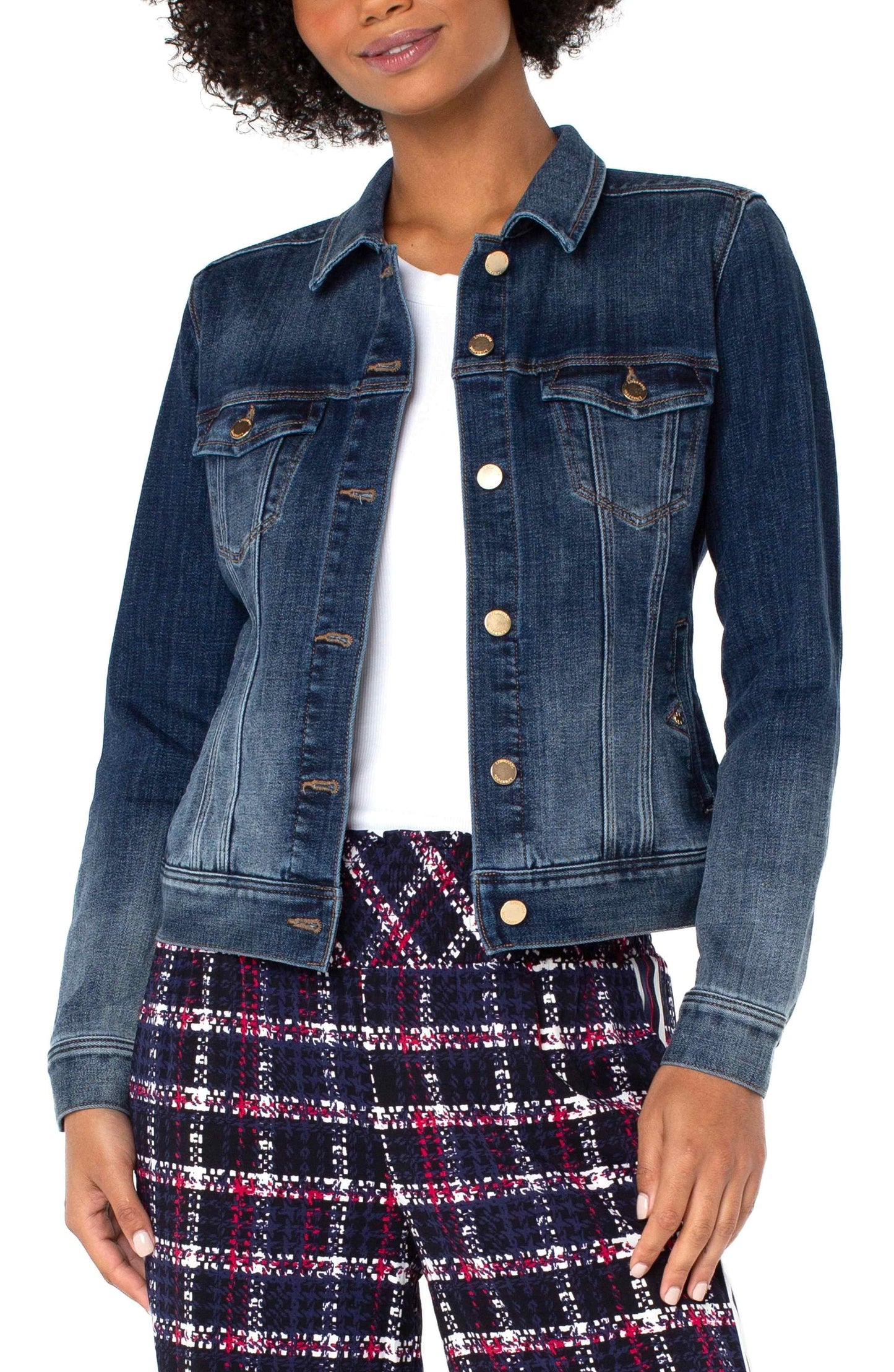 L.P LM1004CH4 Classic Jean Jacket