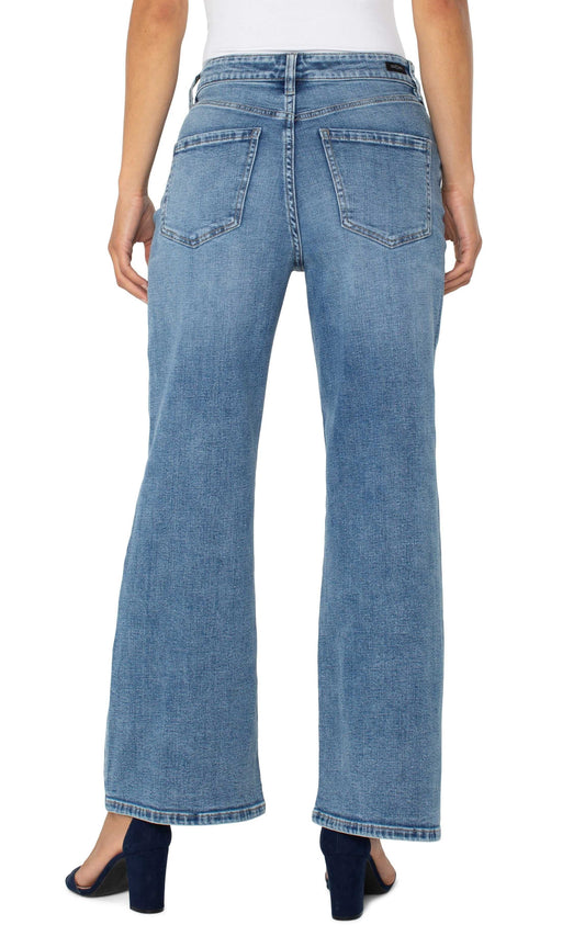 L.P LM4142CH4 Stride High Rise Wide Leg