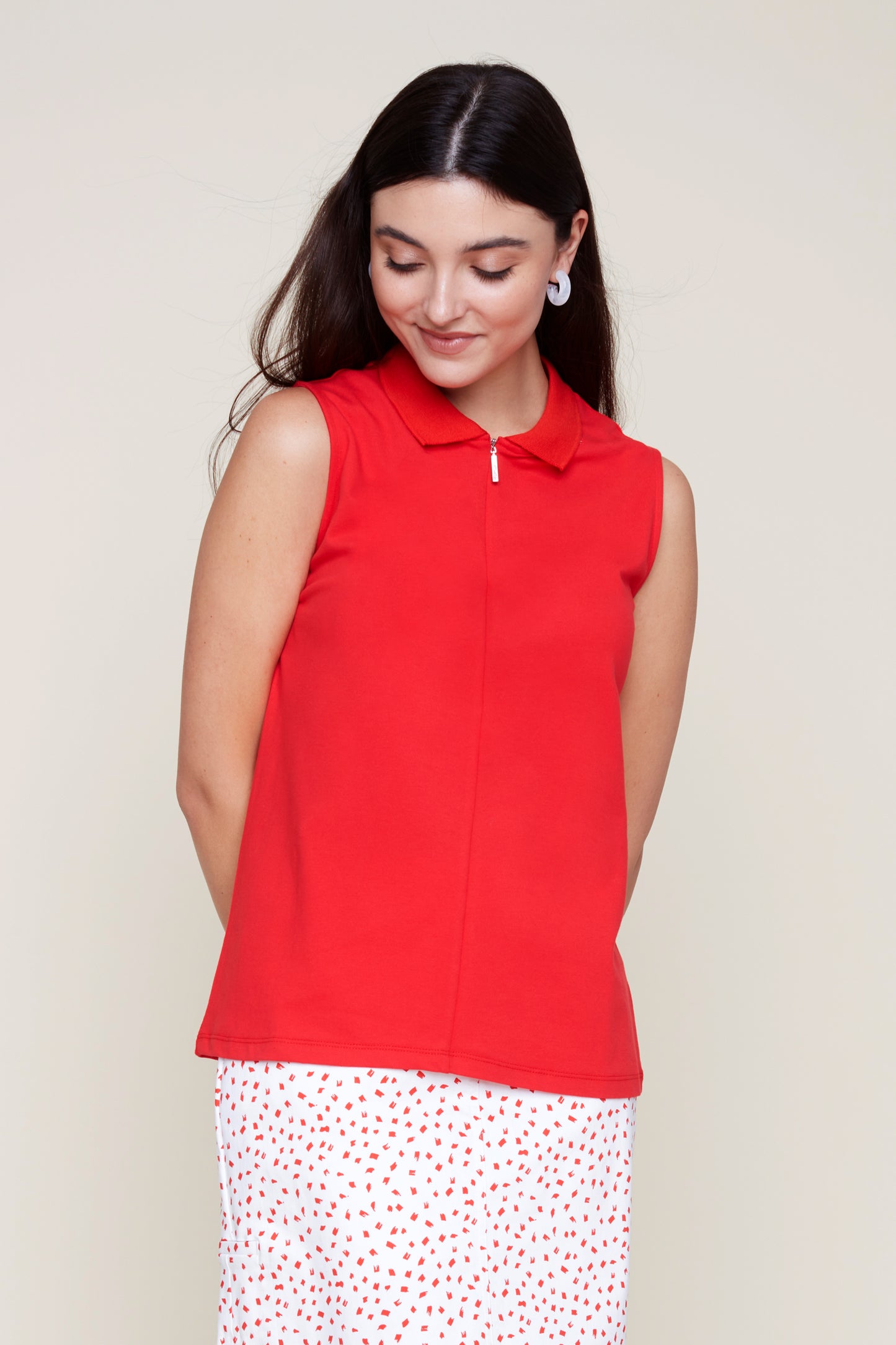 R. 7676 Sleeveless Cotton Tank