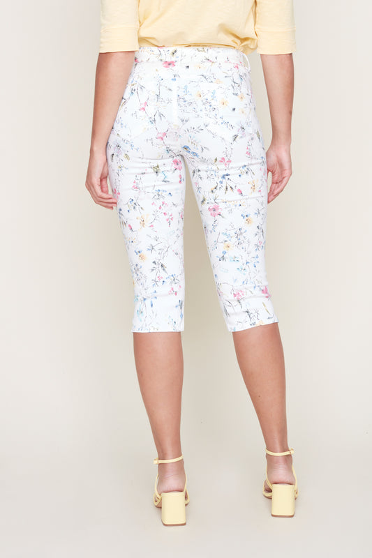 R. 8107 Floral Capri