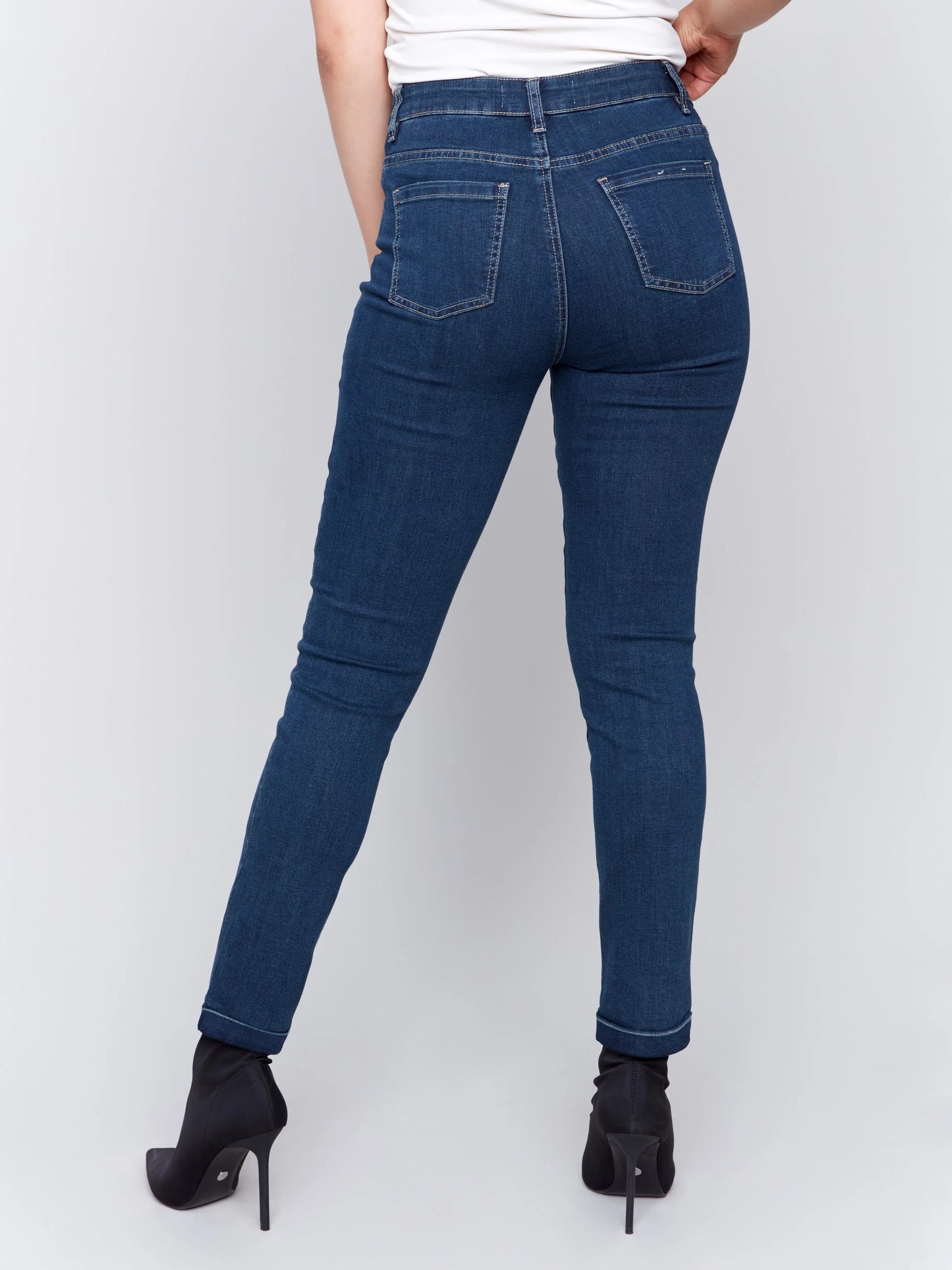 C.B C5309X Cuffed Hem Jeans