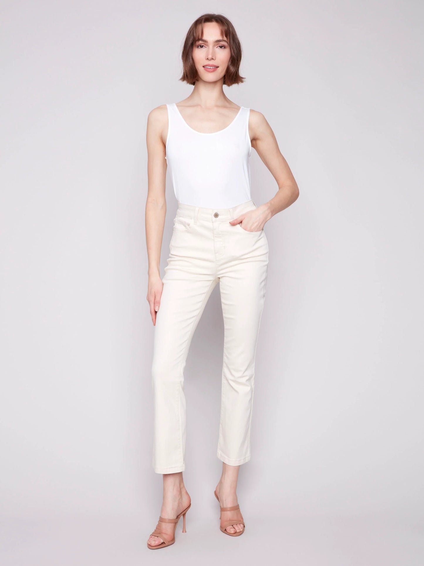 C.B C5443S Bootcut Stretch Twill Pants