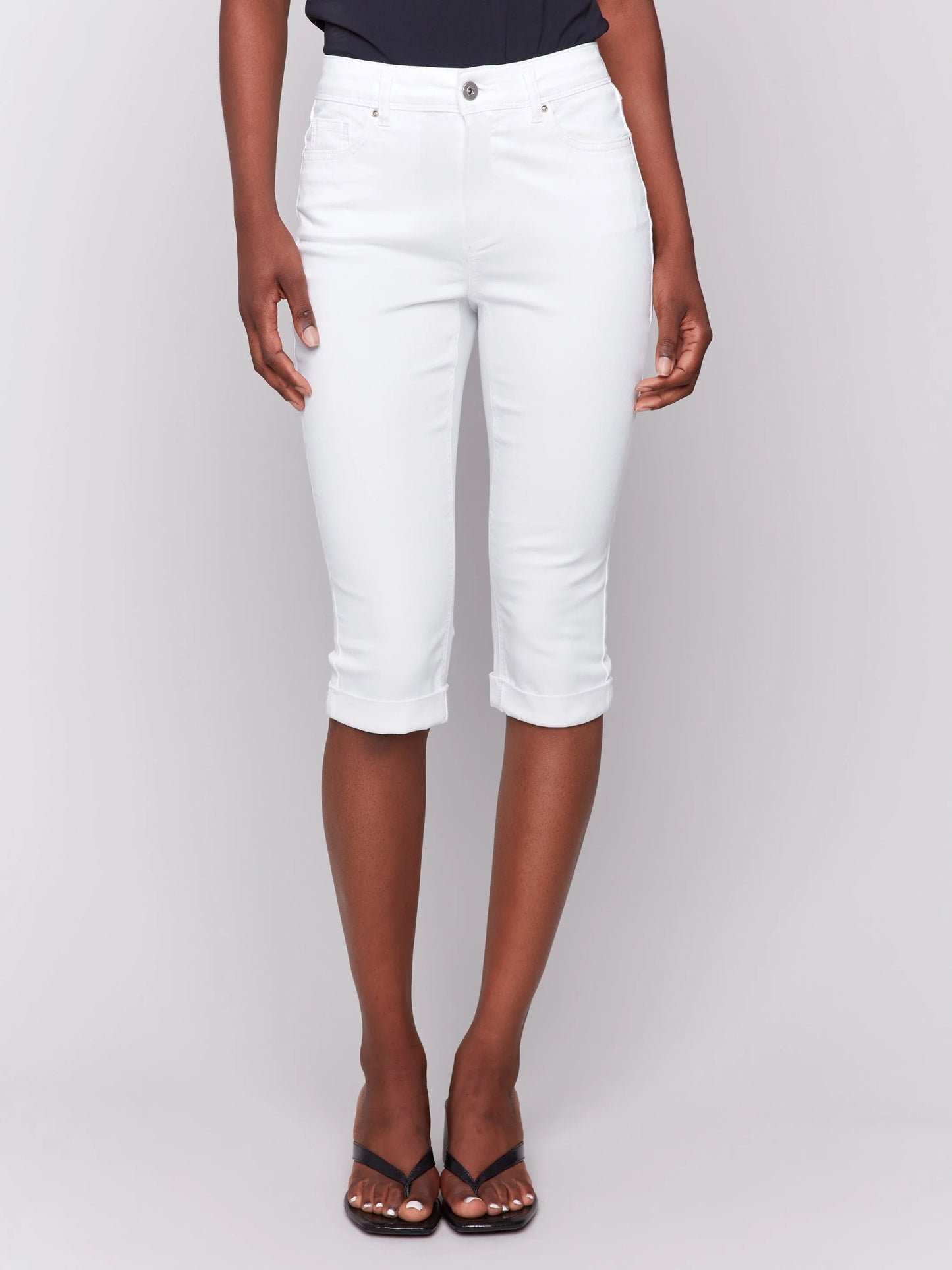C.B C5208W Stretch Twill Pedal Pusher Pants