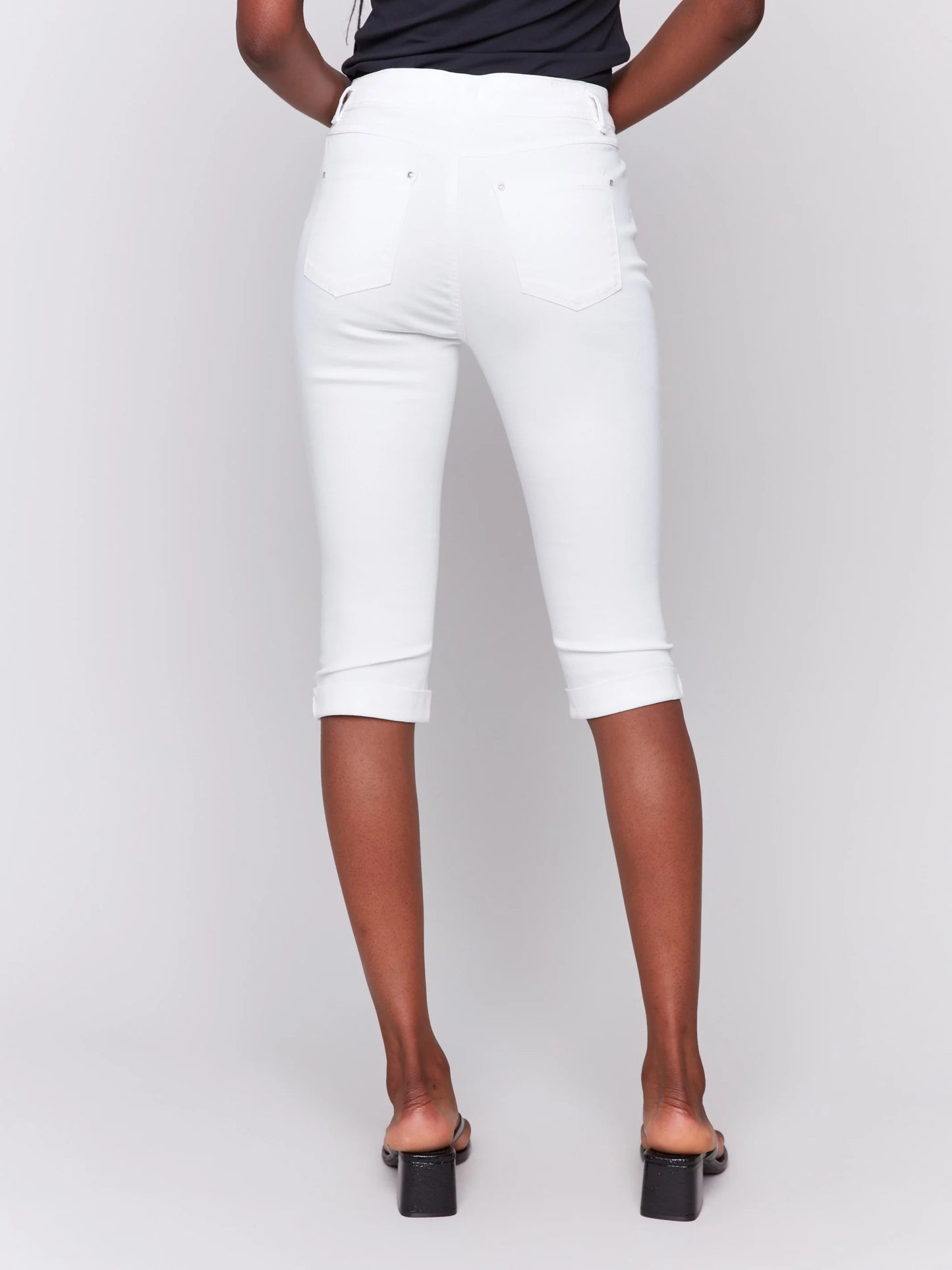 C.B C5208W Stretch Twill Pedal Pusher Pants