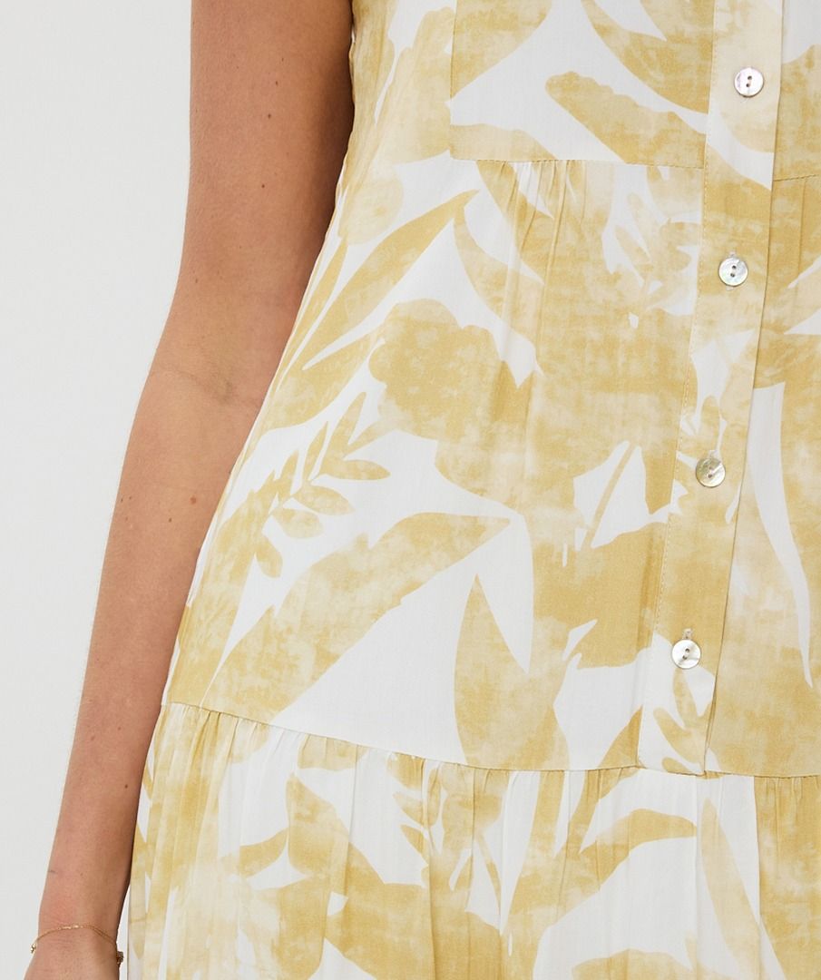 Esq 14205 Midi Layered Dress