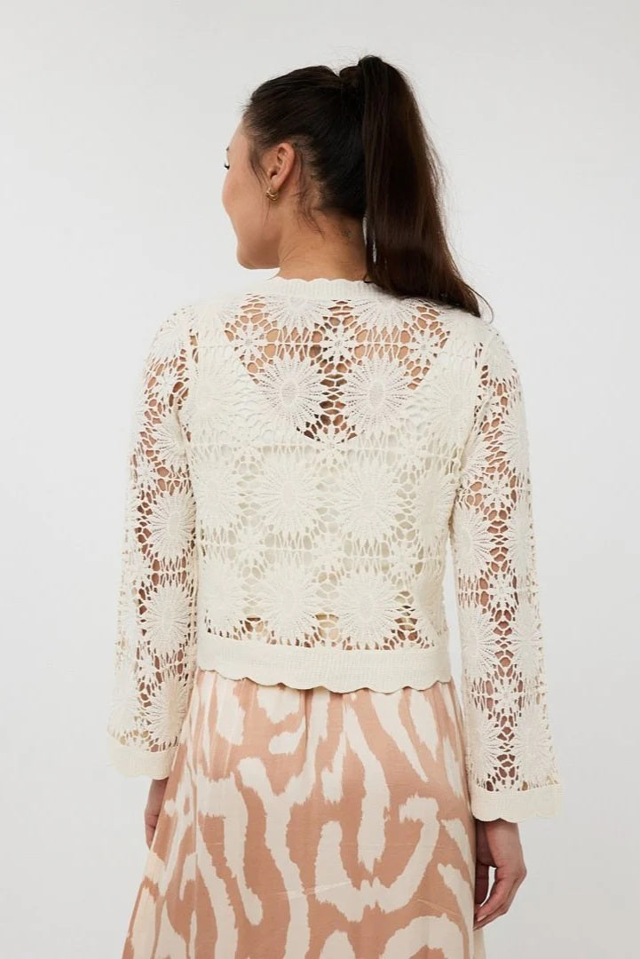 Esq 18204 Crochet Cardigan