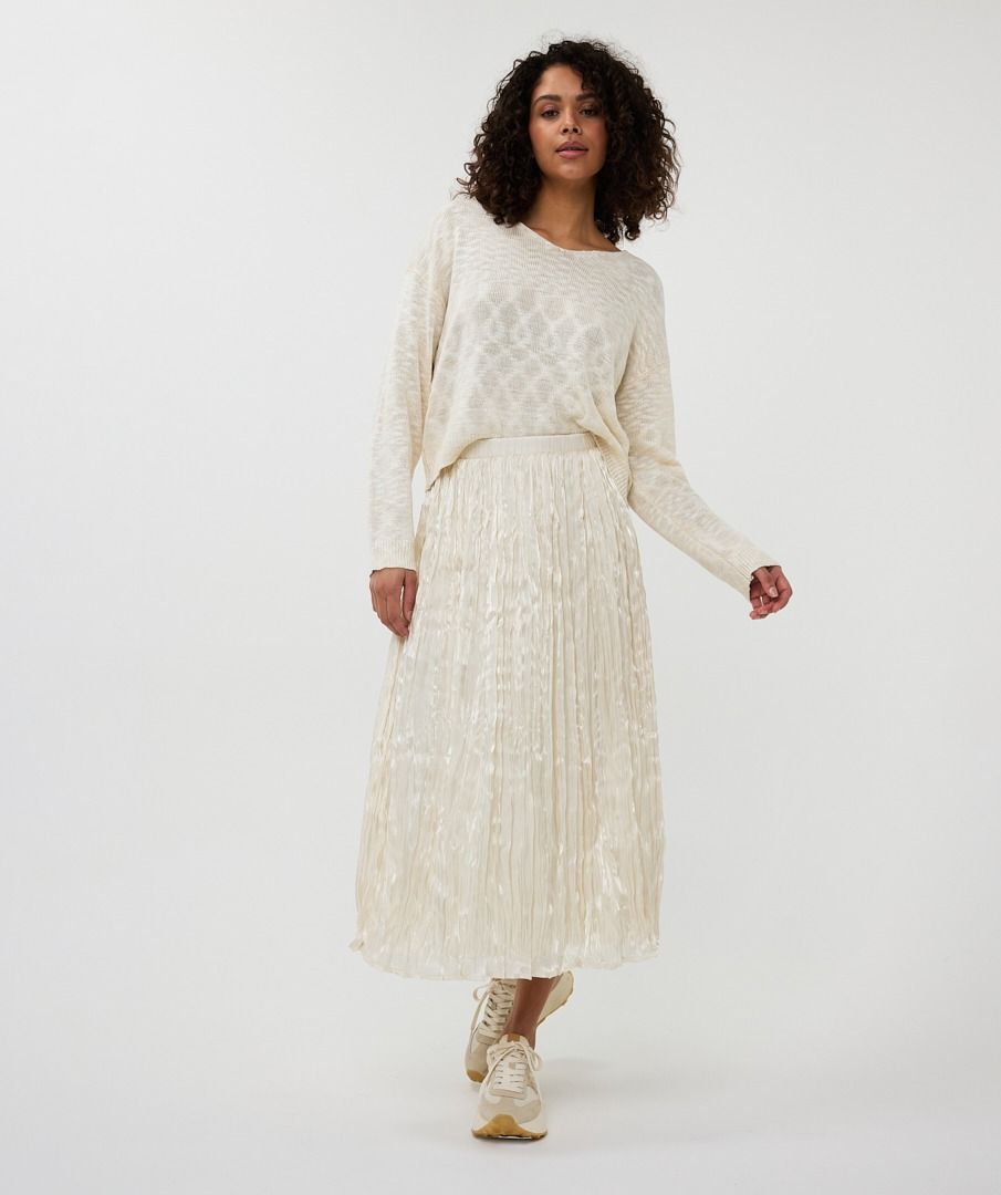 Esq 02018 Boxy Slub Sweater