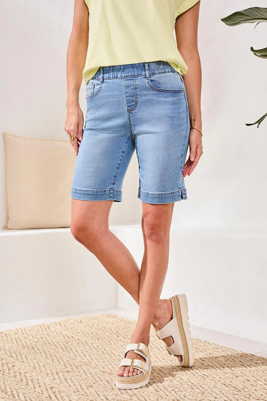 Tri 5709o Audrey Pull-On Bermudas Boundless Stretch Denim