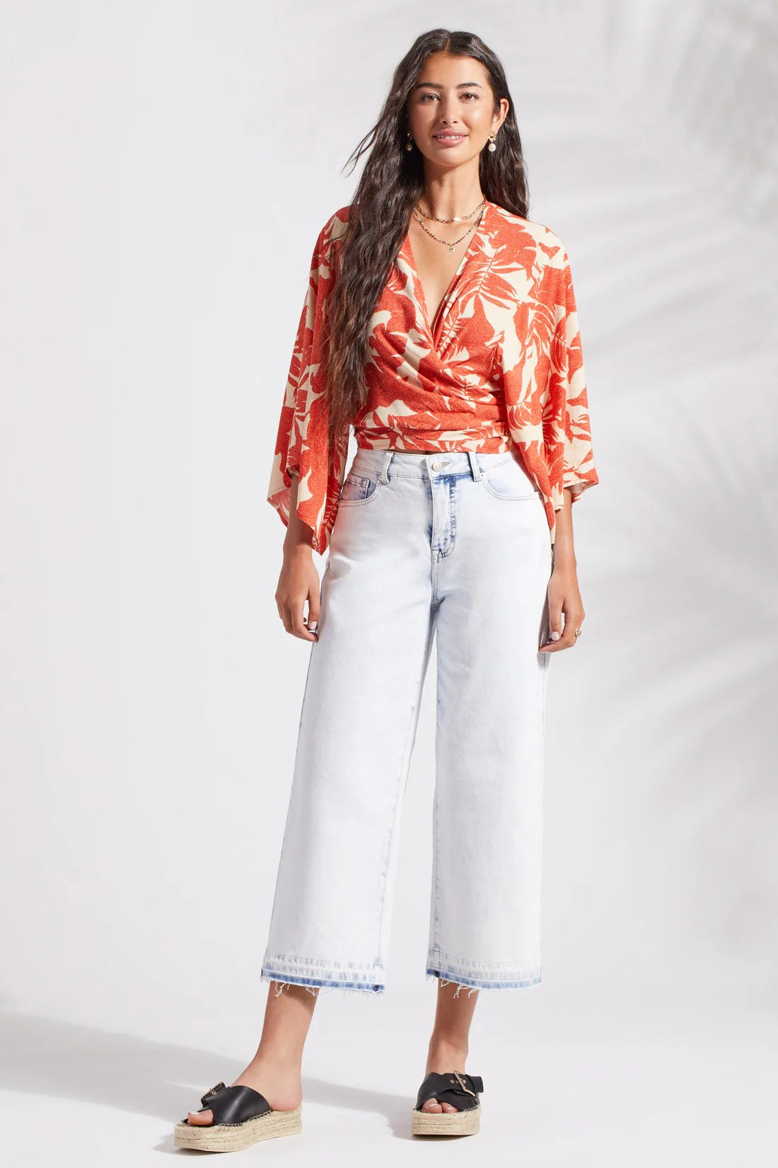 Tri 5390XX Brooke High Rise Wide Leg Crop Jean