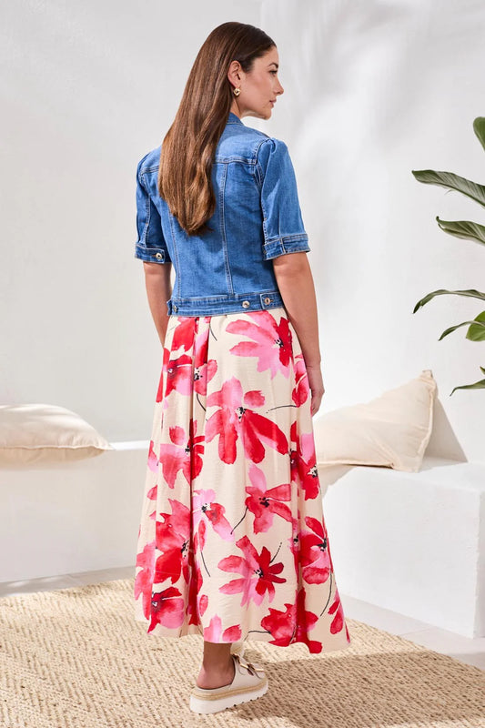 Tri 5713o Comfort Stretch Elbow-Sleeve Denim Jacket
