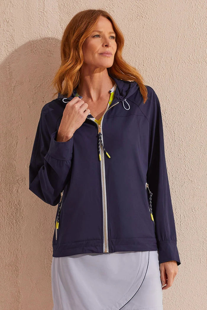 Tri 1804O 4-Way Stretch Hooded Jacket
