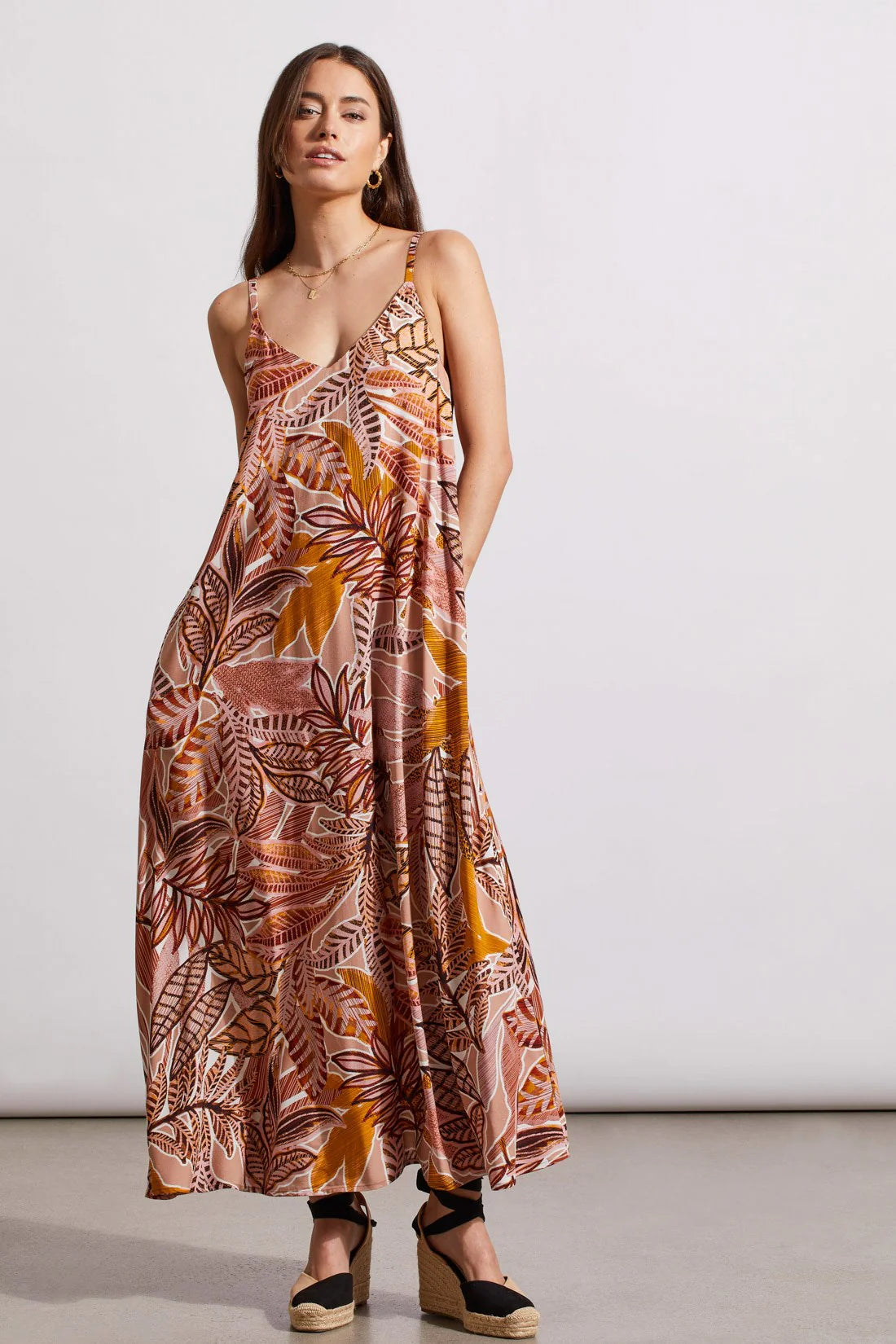 Tri 876O Flowy Maxi dress