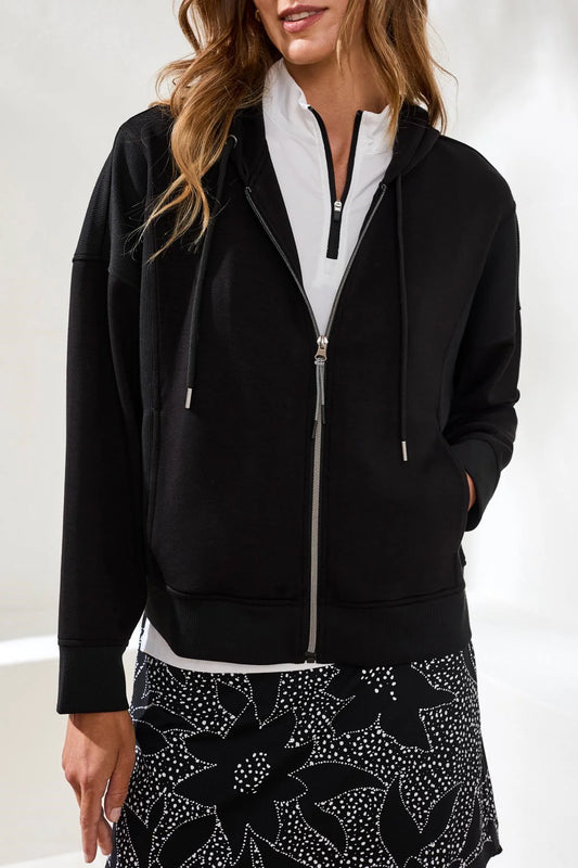 Tri 3017o Techno Lux Hooded Cardigan Combo