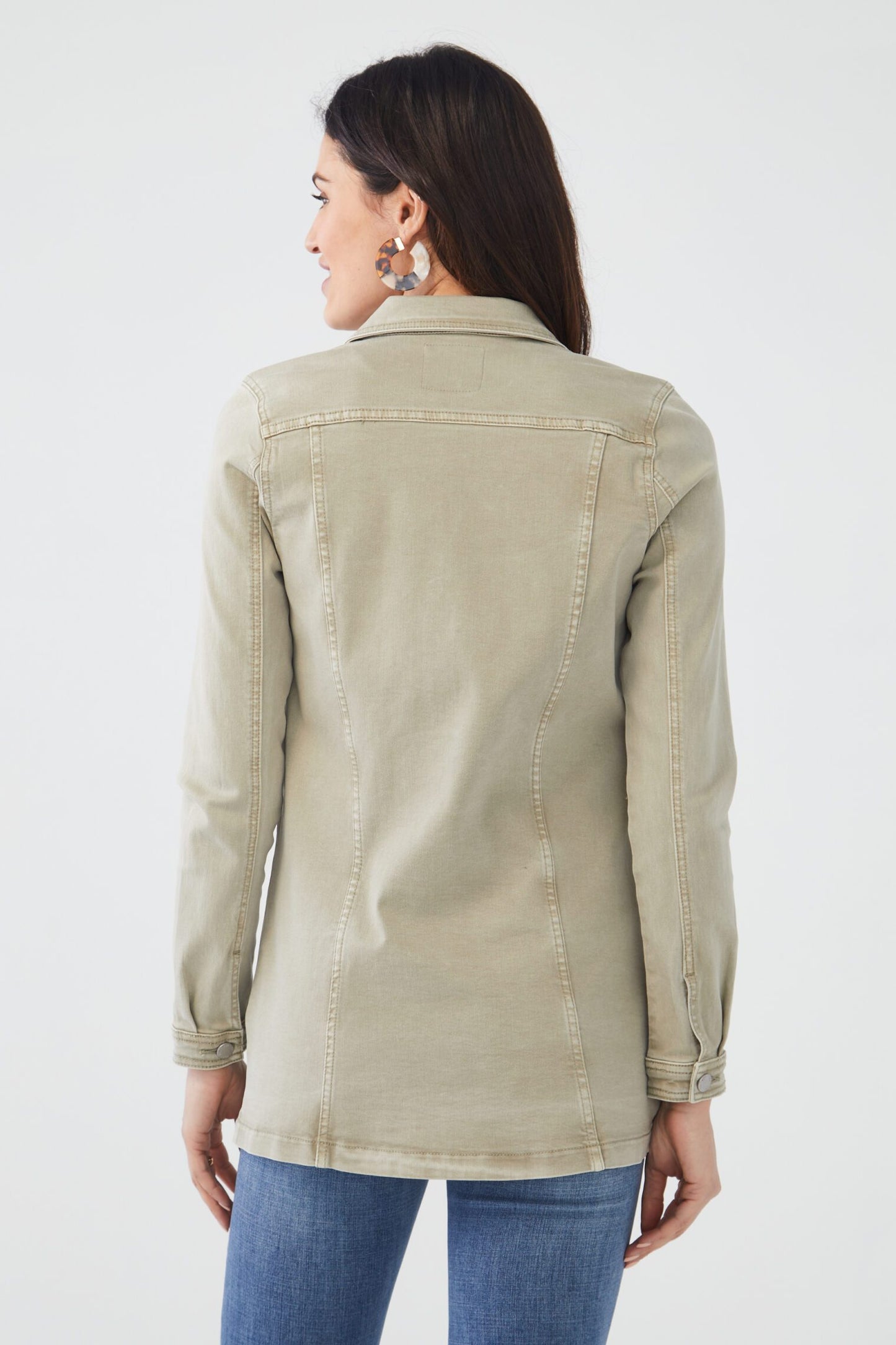 FDJ 1825511 Long Denim Jacket