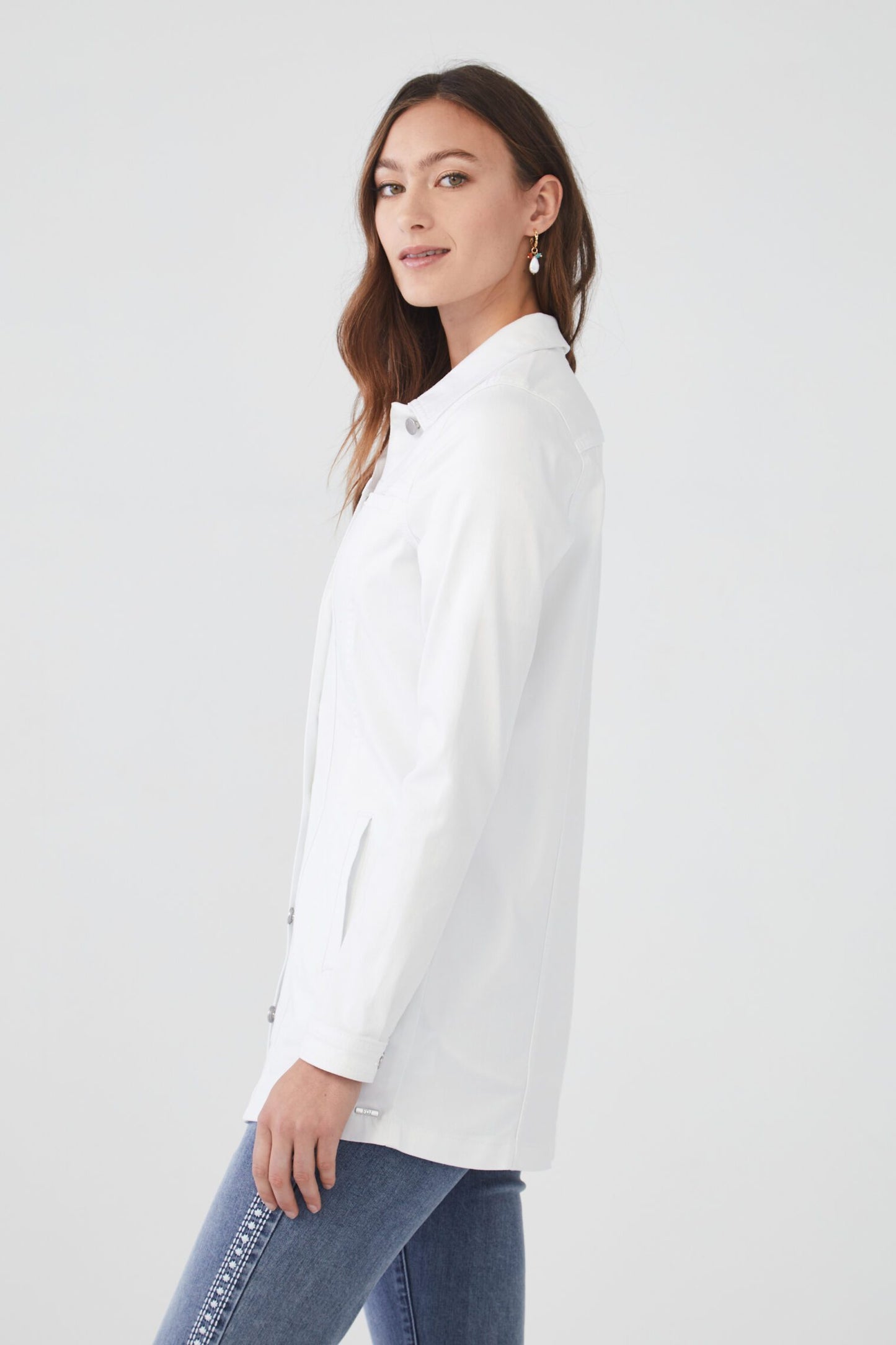 FDJ 1825511 Long Denim Jacket